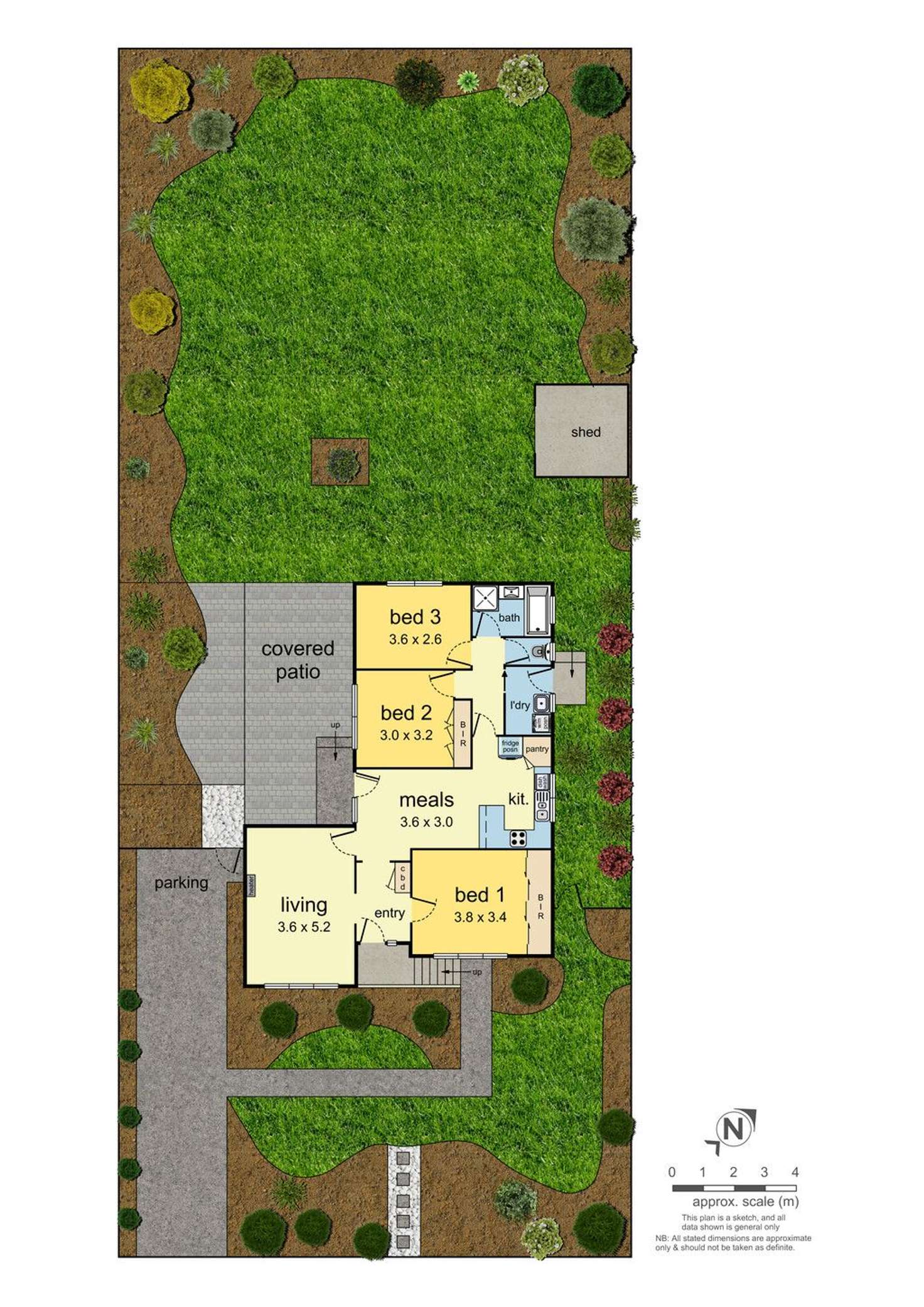 Floorplan of Homely house listing, 11 Chelsea Avenue, Mulgrave VIC 3170