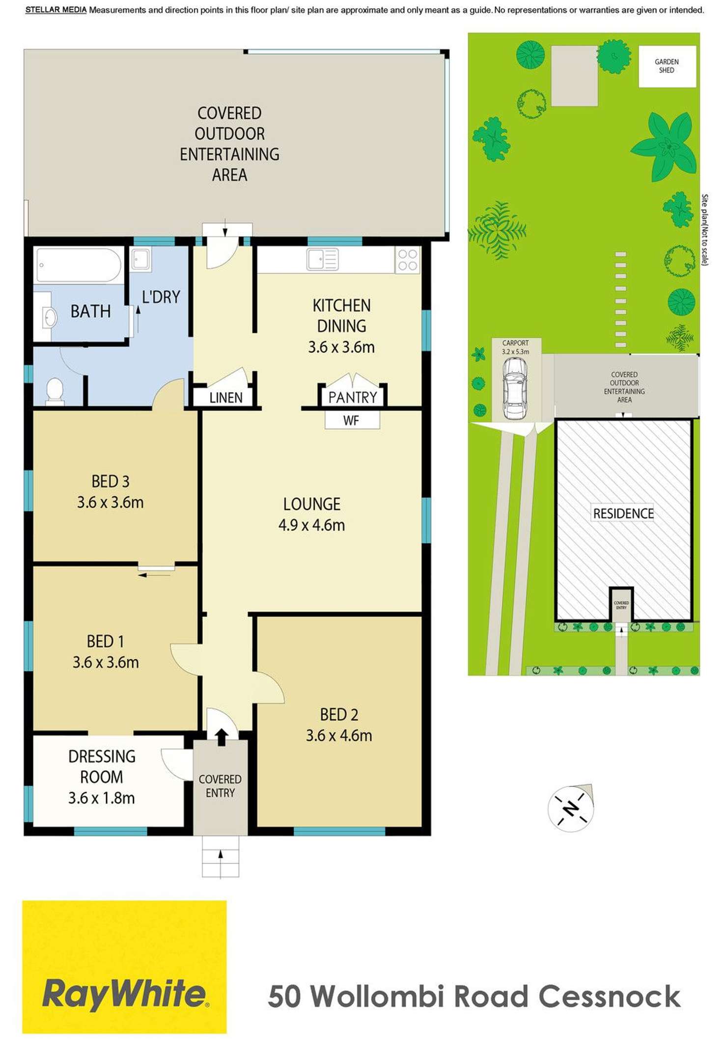 Floorplan of Homely house listing, 50 Wollombi Road, Cessnock NSW 2325