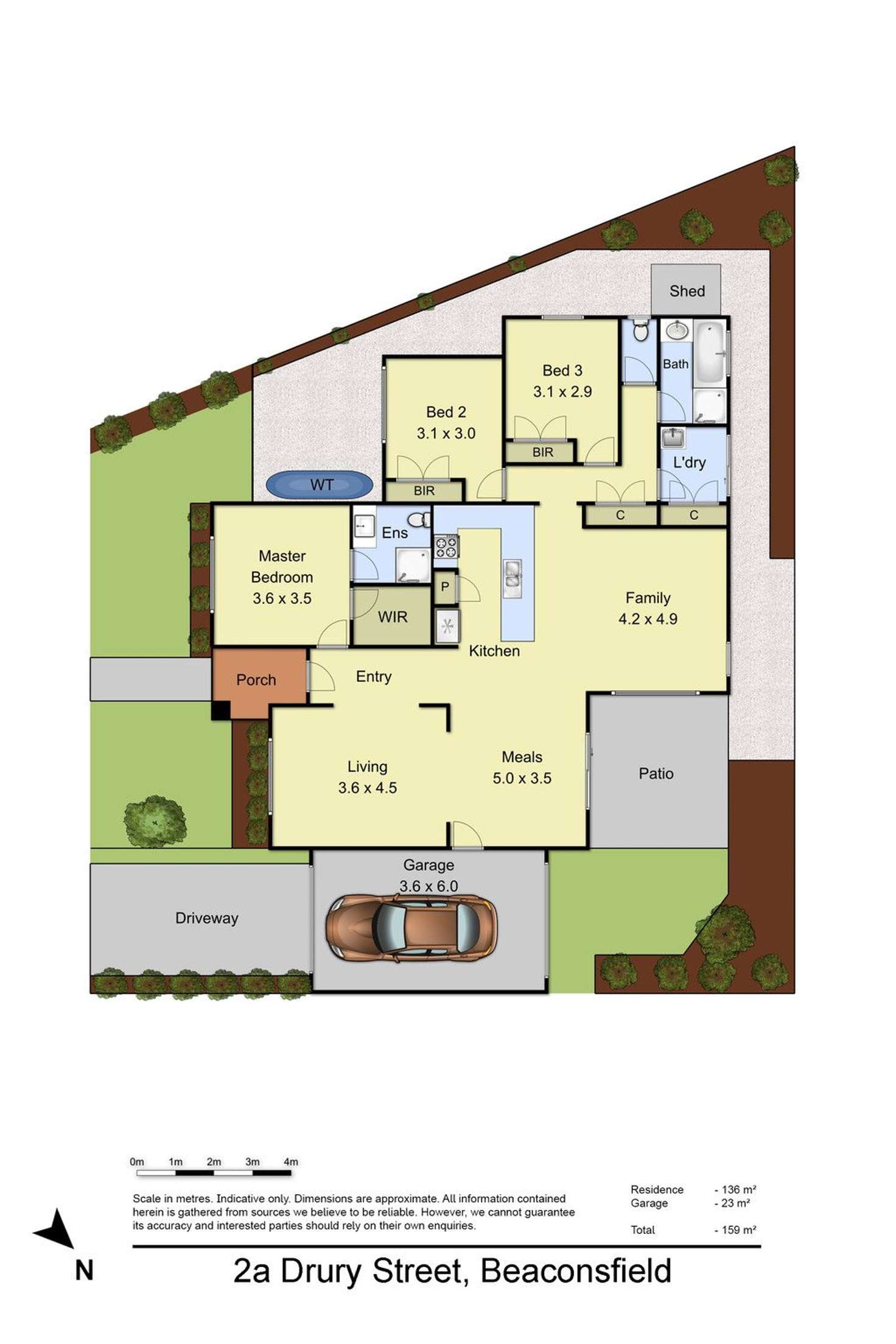 Floorplan of Homely house listing, 2A Drury Street, Beaconsfield VIC 3807