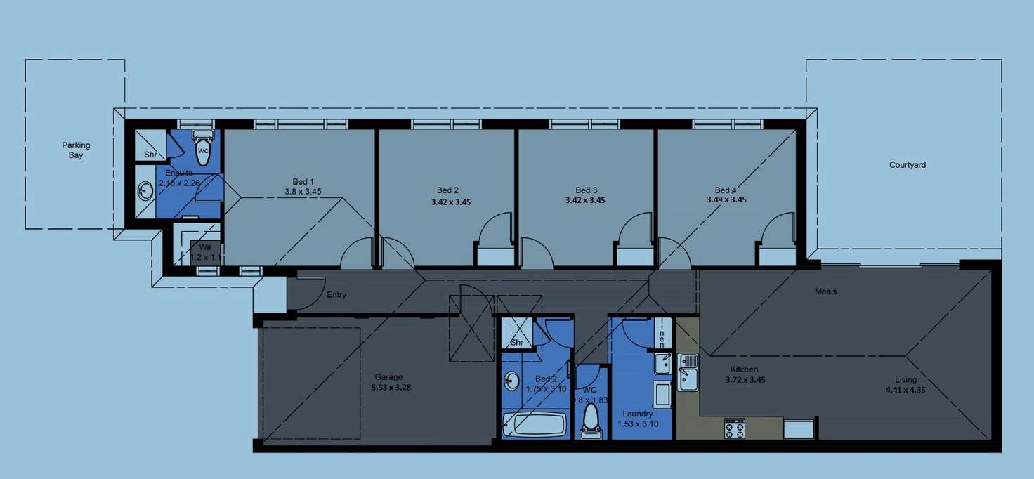 Floorplan of Homely house listing, 11A Burlington Street, St James WA 6102