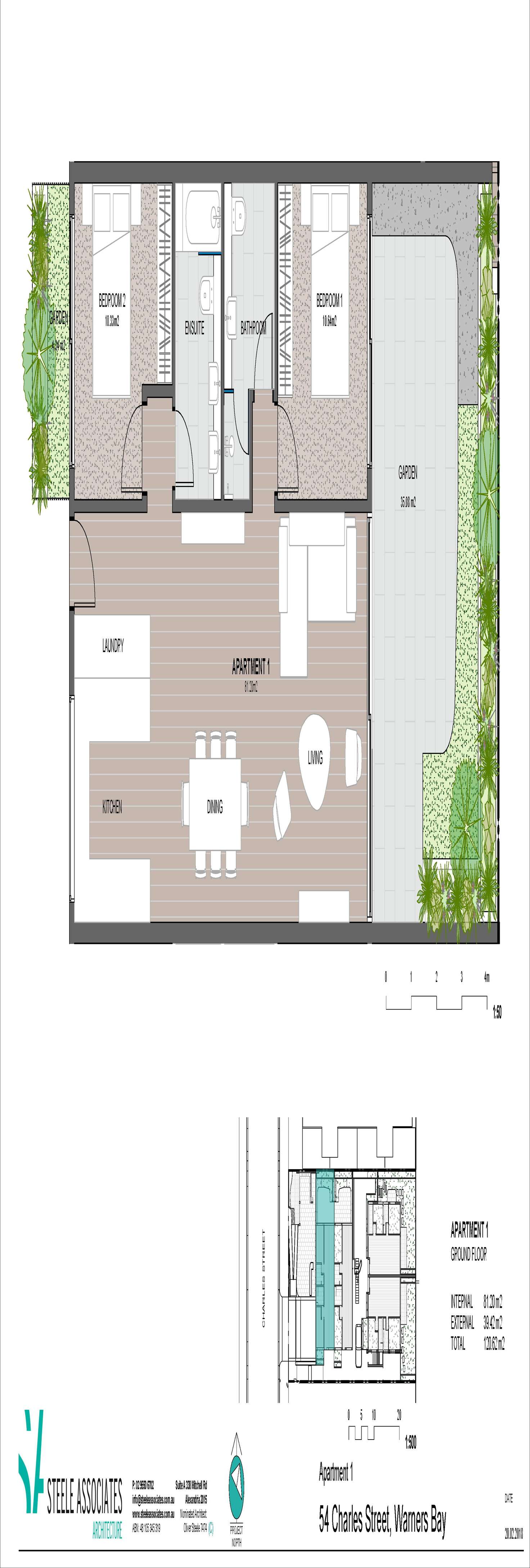 Floorplan of Homely apartment listing, 1-9/54 Charles Street, Warners Bay NSW 2282