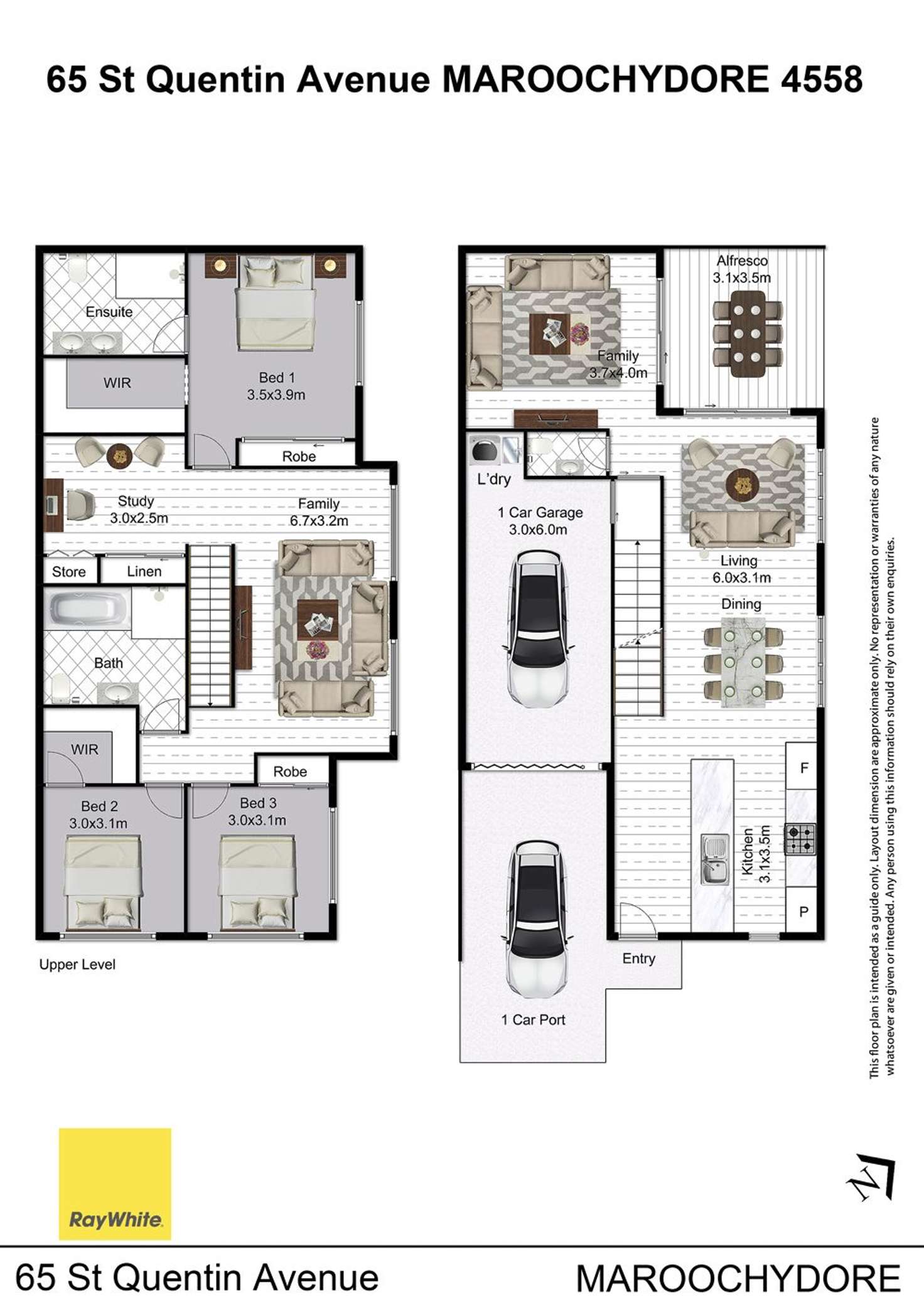 Floorplan of Homely house listing, 65 St Quentin Avenue, Maroochydore QLD 4558