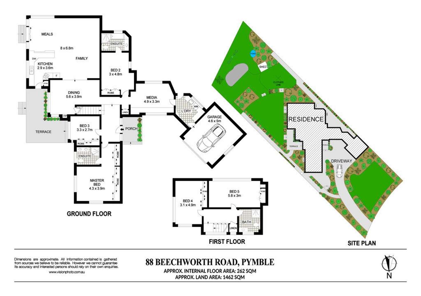 Floorplan of Homely house listing, 88 Beechworth Road, Pymble NSW 2073