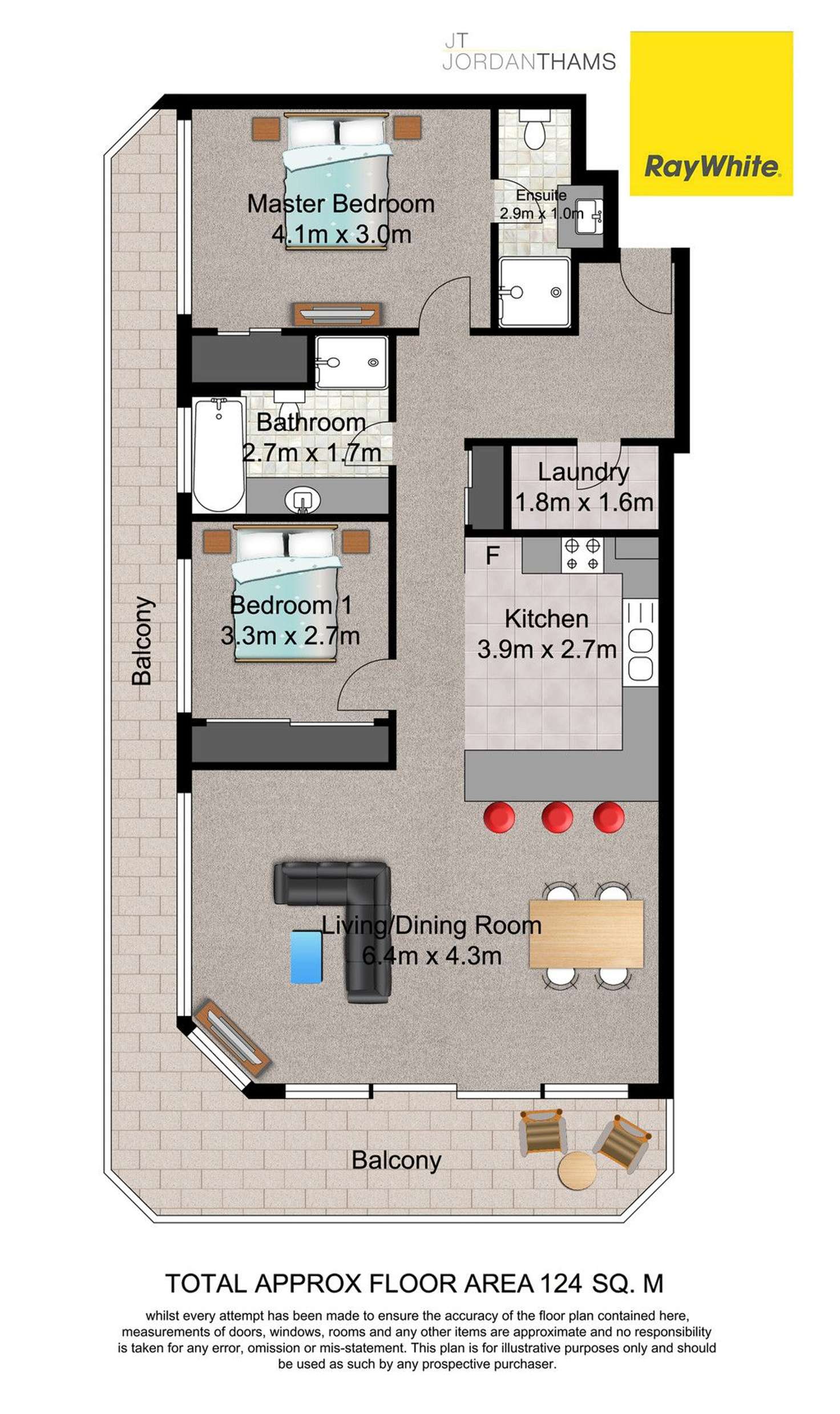 Floorplan of Homely apartment listing, 80 The Esplanade, Surfers Paradise QLD 4217
