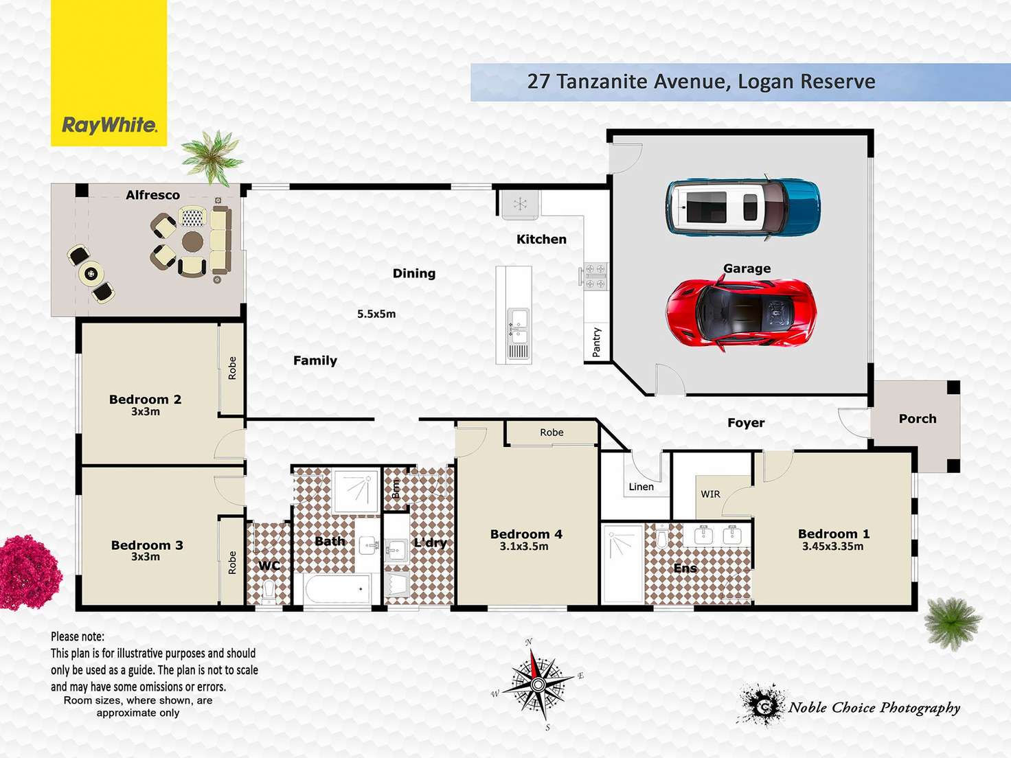Floorplan of Homely house listing, 27 Tanzanite Avenue, Logan Reserve QLD 4133
