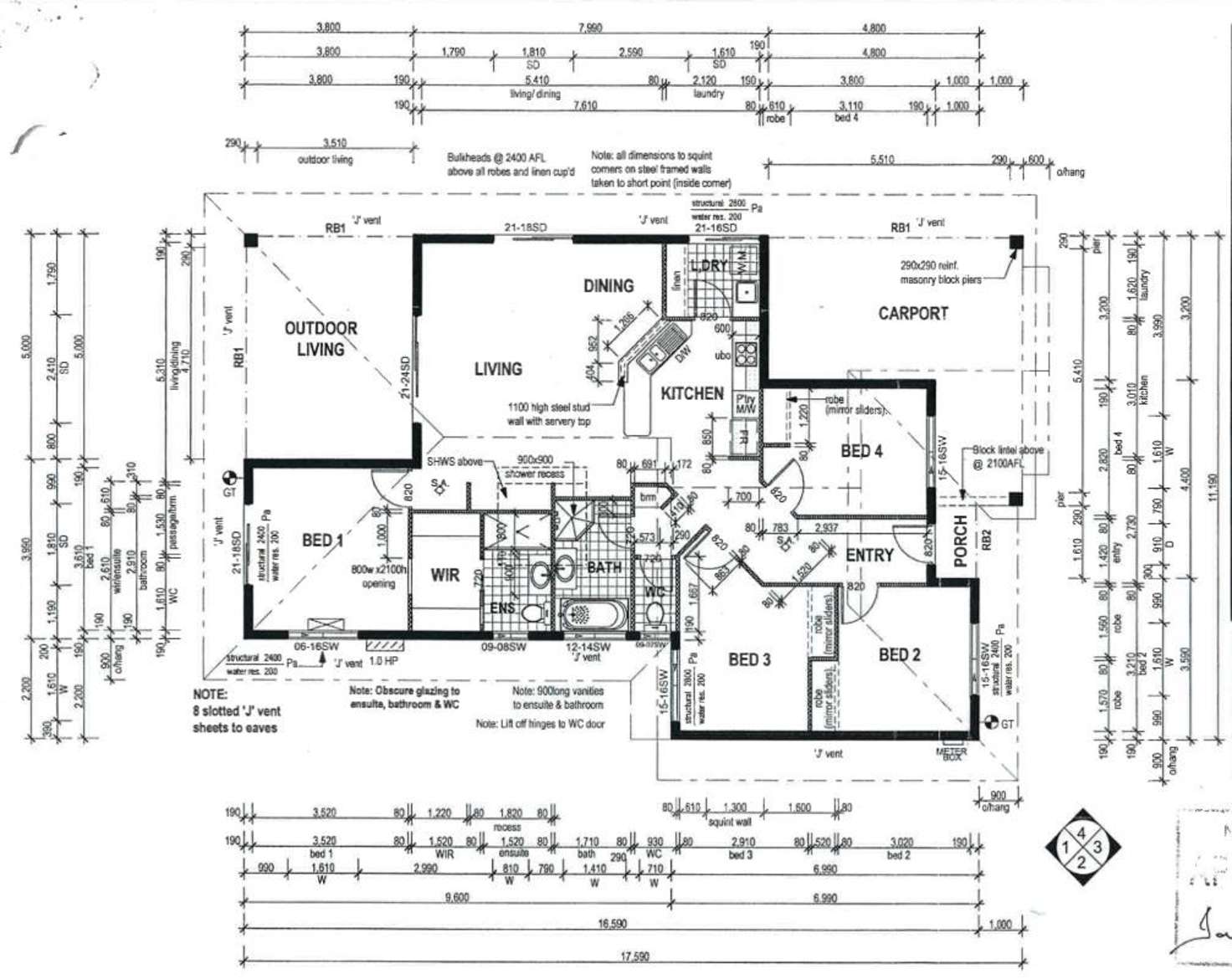 Floorplan of Homely house listing, 15 Wood Crescent, Rosebery NT 832