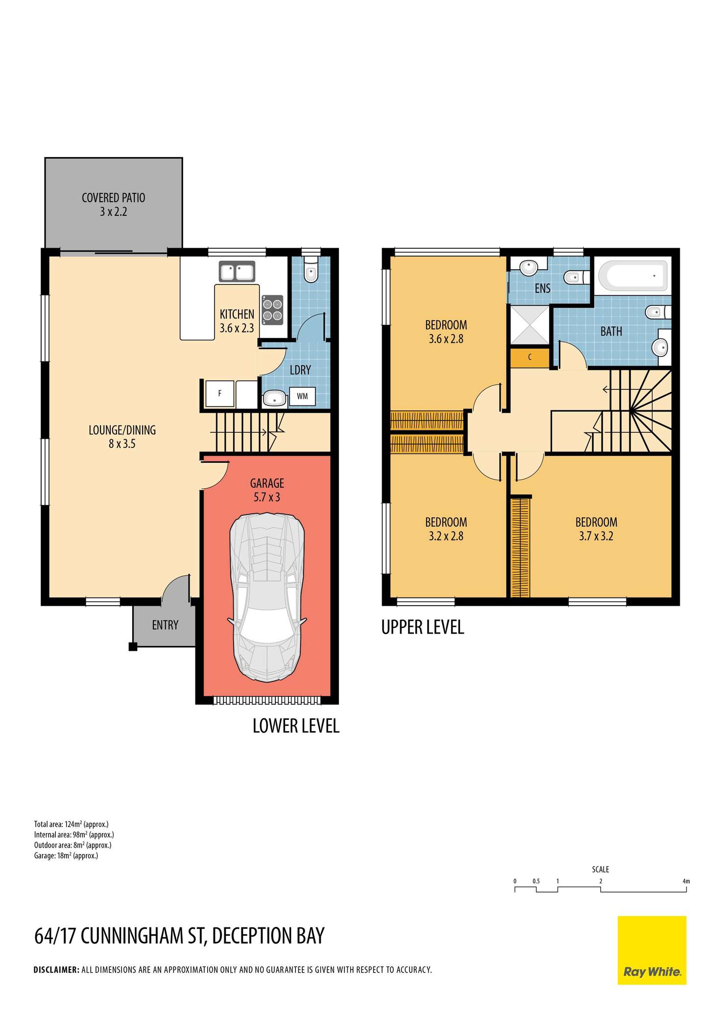 Floorplan of Homely house listing, 64/17 Cunningham Street, Deception Bay QLD 4508