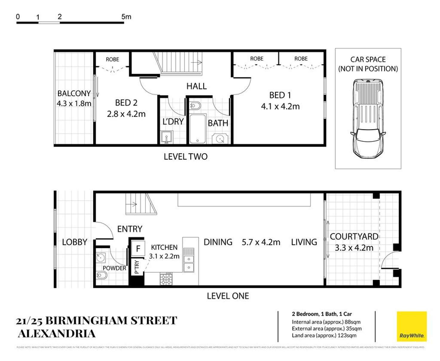 Floorplan of Homely apartment listing, 21/25 Birmingham Street, Alexandria NSW 2015