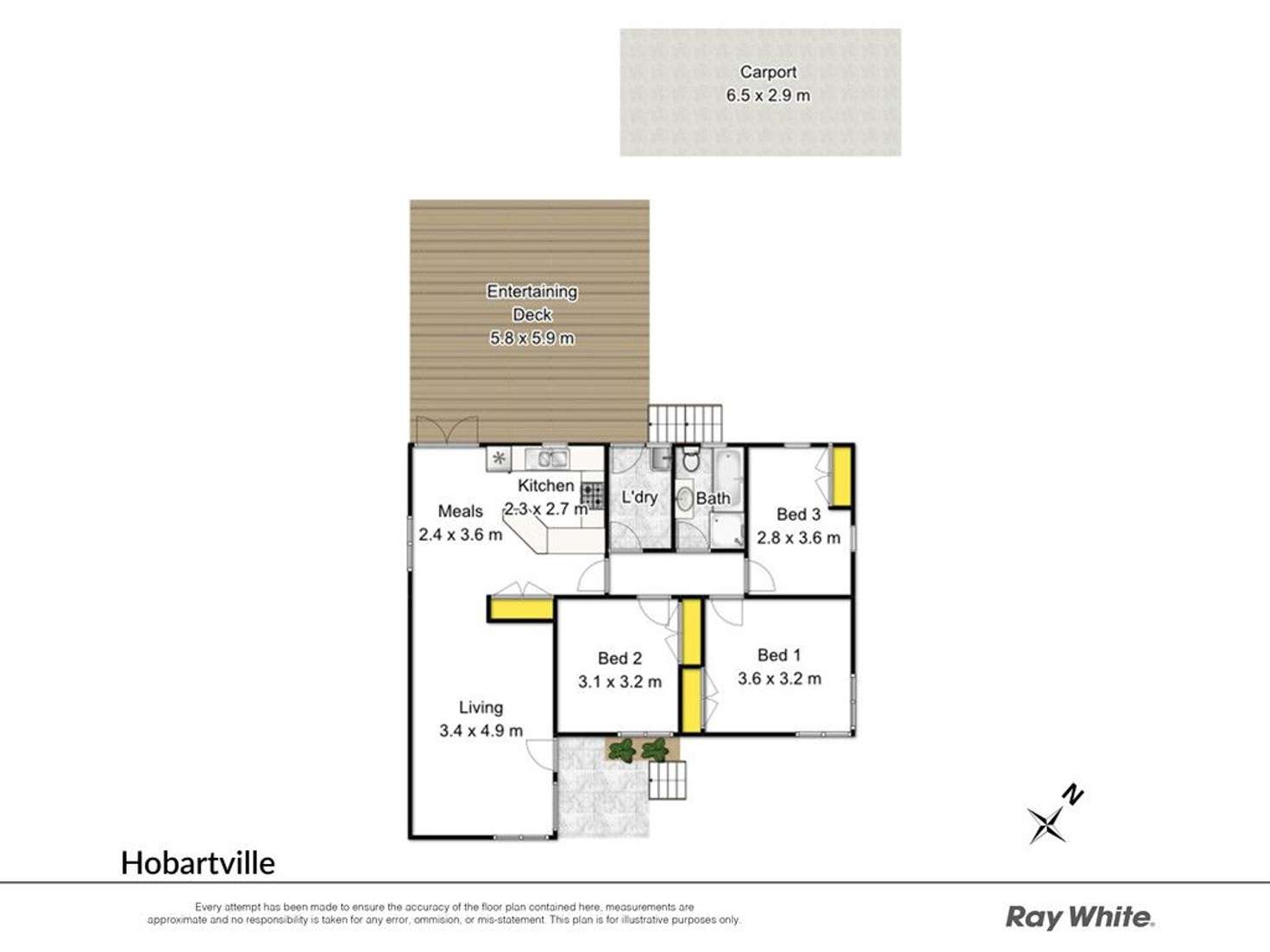 Floorplan of Homely house listing, 2 Day Avenue, Hobartville NSW 2753