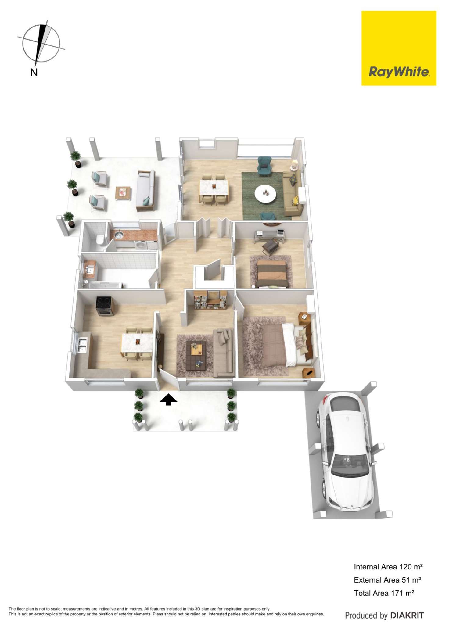 Floorplan of Homely house listing, 194 Hargrave Street, Birkenhead SA 5015