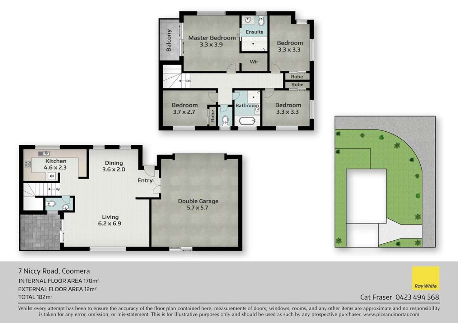 Floorplan of Homely house listing, 7 Niccy Road, Coomera QLD 4209