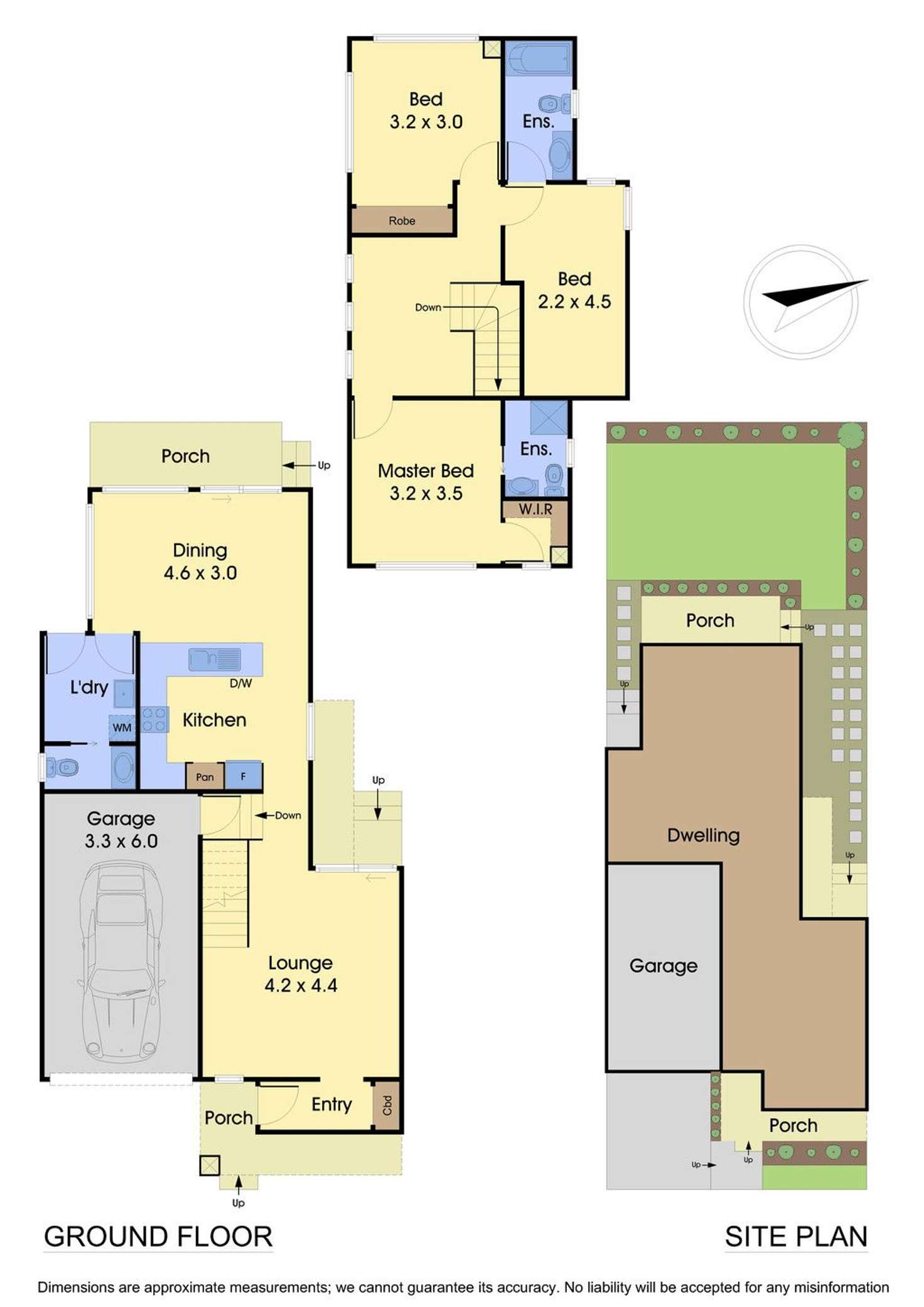 Floorplan of Homely townhouse listing, 3/4-6 Keogh Street, Burwood VIC 3125