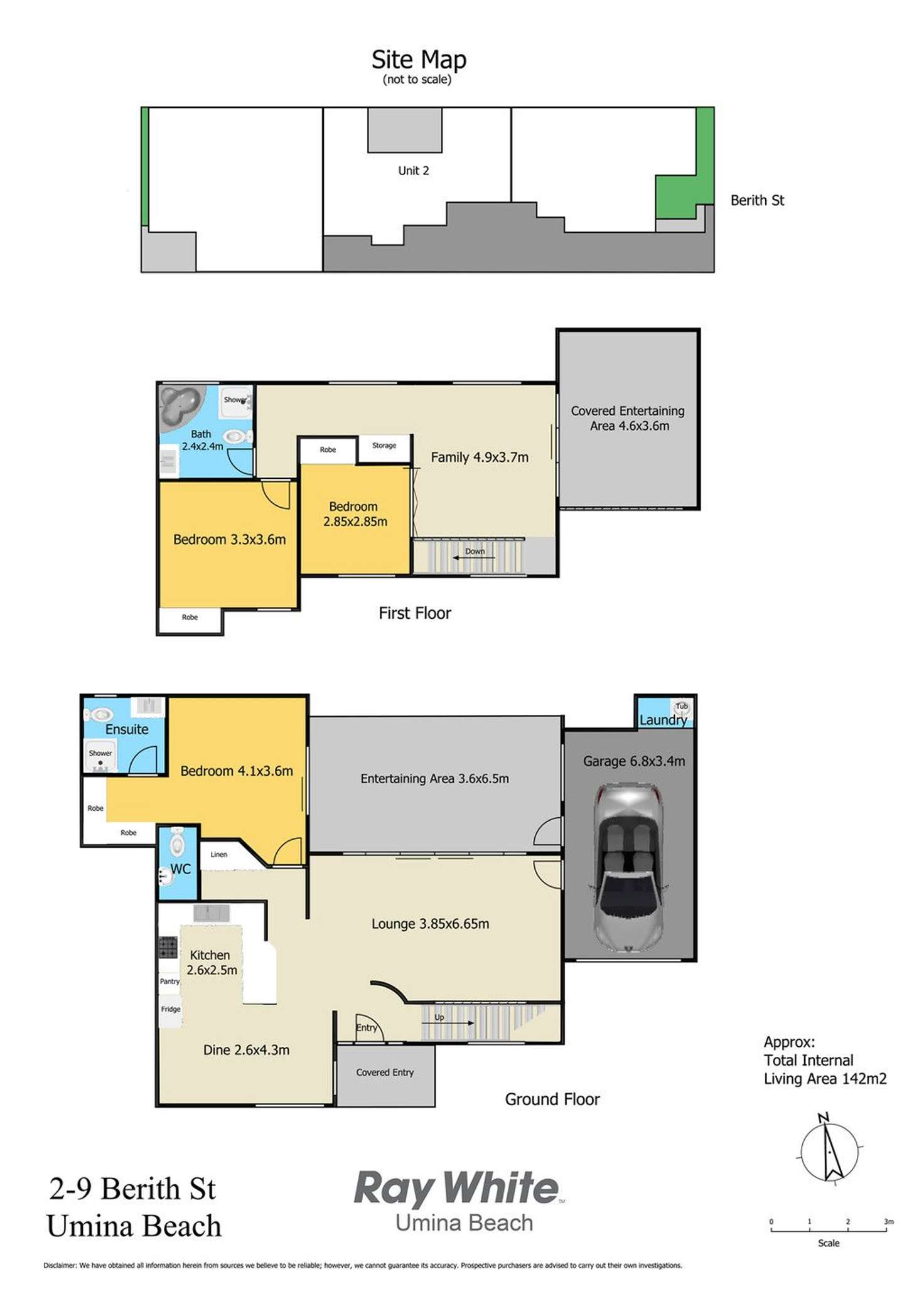 Floorplan of Homely townhouse listing, 2/9 Berith Street, Umina Beach NSW 2257