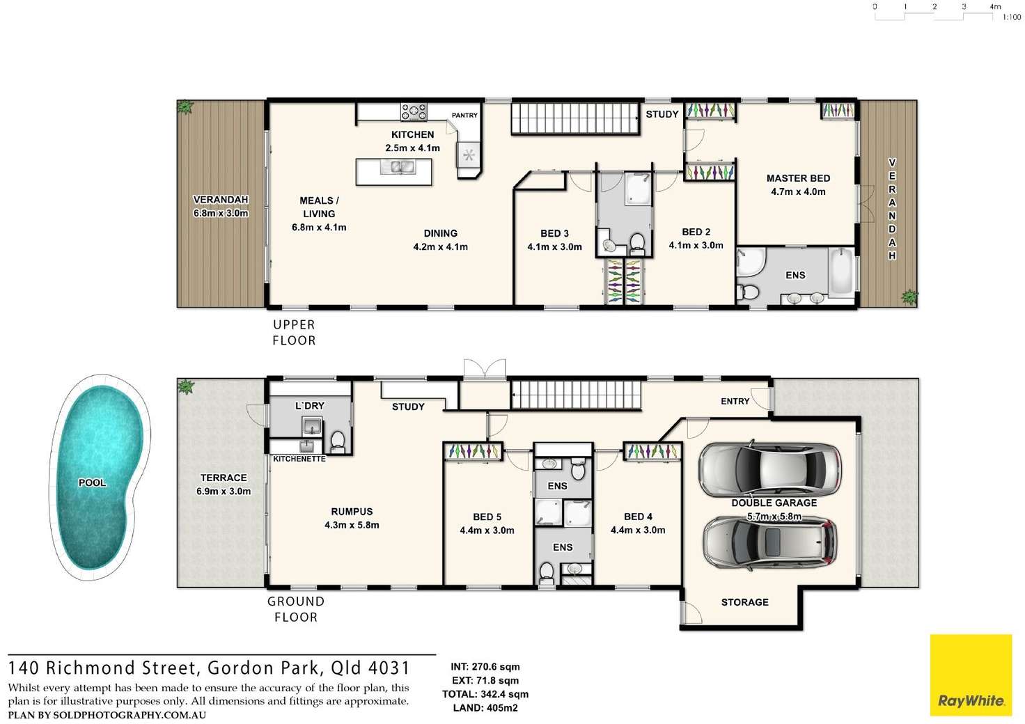 Floorplan of Homely house listing, 140 Richmond Street, Gordon Park QLD 4031