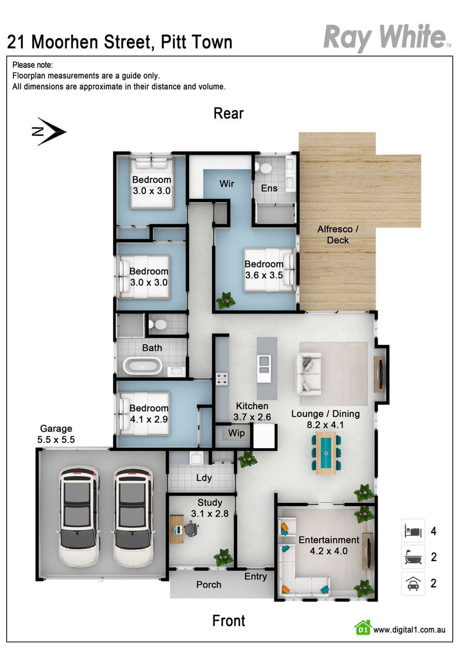Floorplan of Homely house listing, 21 Moorhen Street, Pitt Town NSW 2756