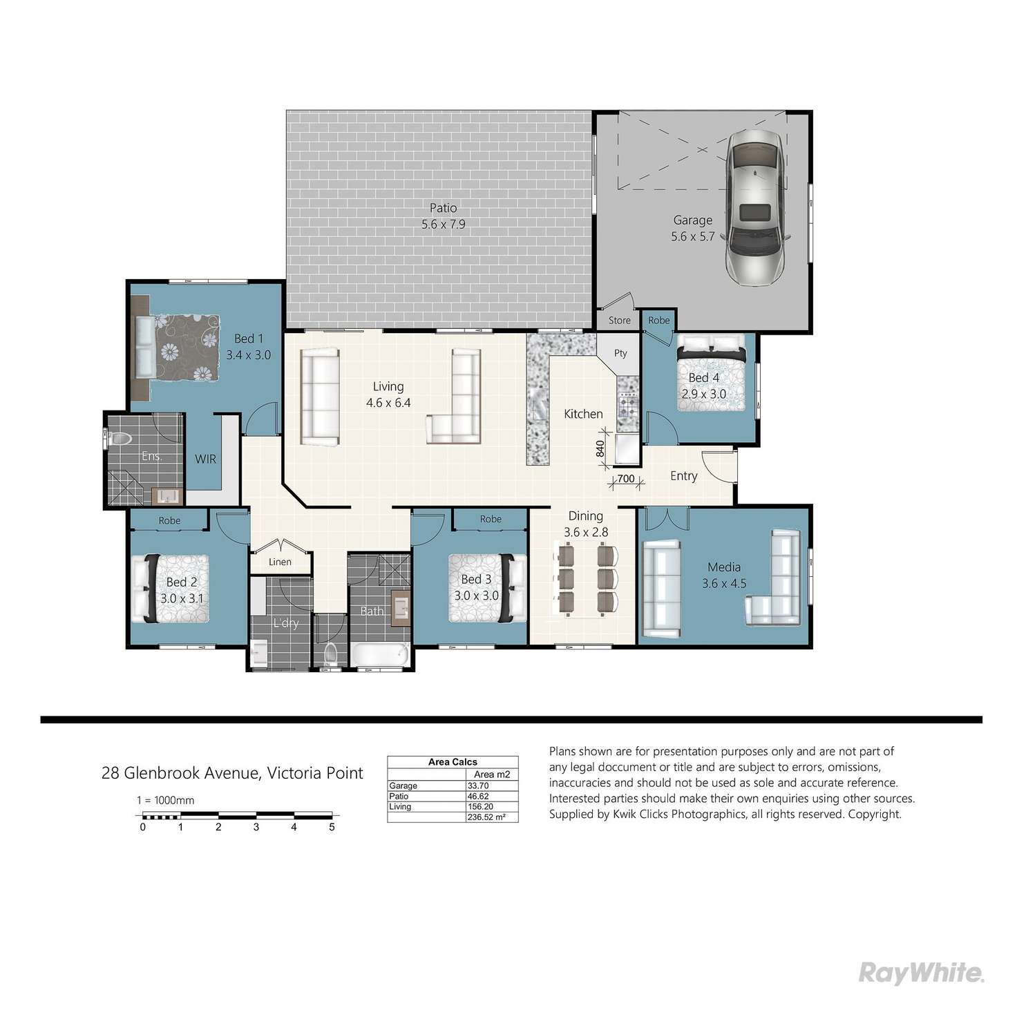 Floorplan of Homely house listing, 28 Glenbrook Avenue, Victoria Point QLD 4165
