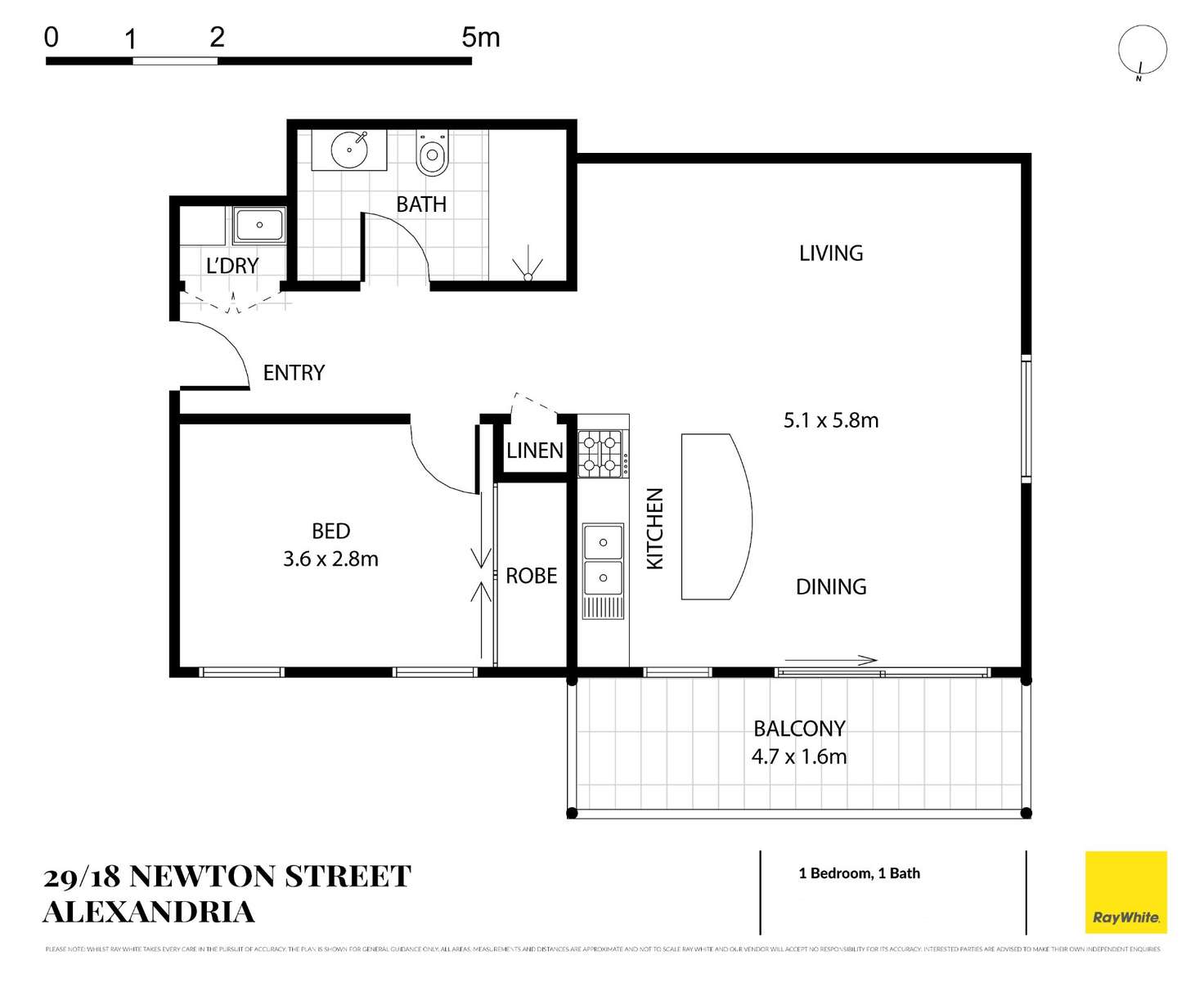 Floorplan of Homely apartment listing, 29/18-20 Newton Street, Alexandria NSW 2015