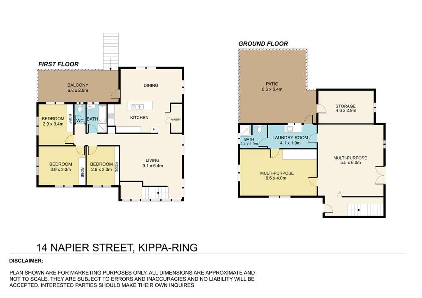 Floorplan of Homely house listing, 14 Napier Street, Kippa-ring QLD 4021