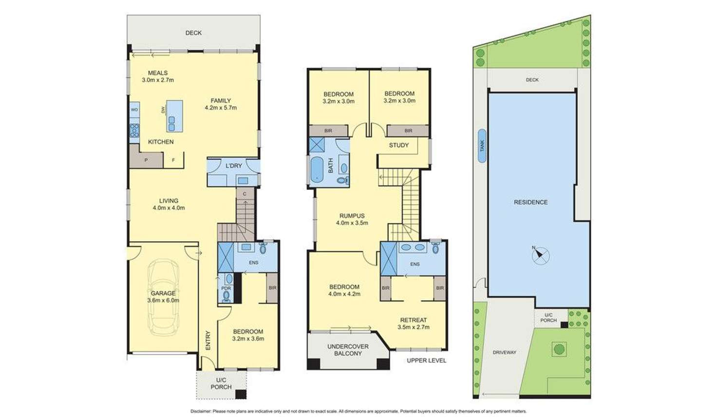 Floorplan of Homely house listing, 46A Roland Avenue, Strathmore VIC 3041