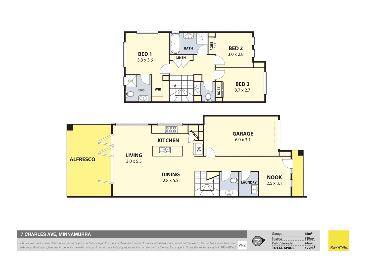 Floorplan of Homely semiDetached listing, 7 Charles Avenue, Minnamurra NSW 2533