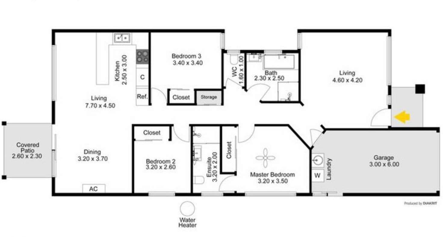 Floorplan of Homely house listing, 3 Muscovy Place, Forest Lake QLD 4078
