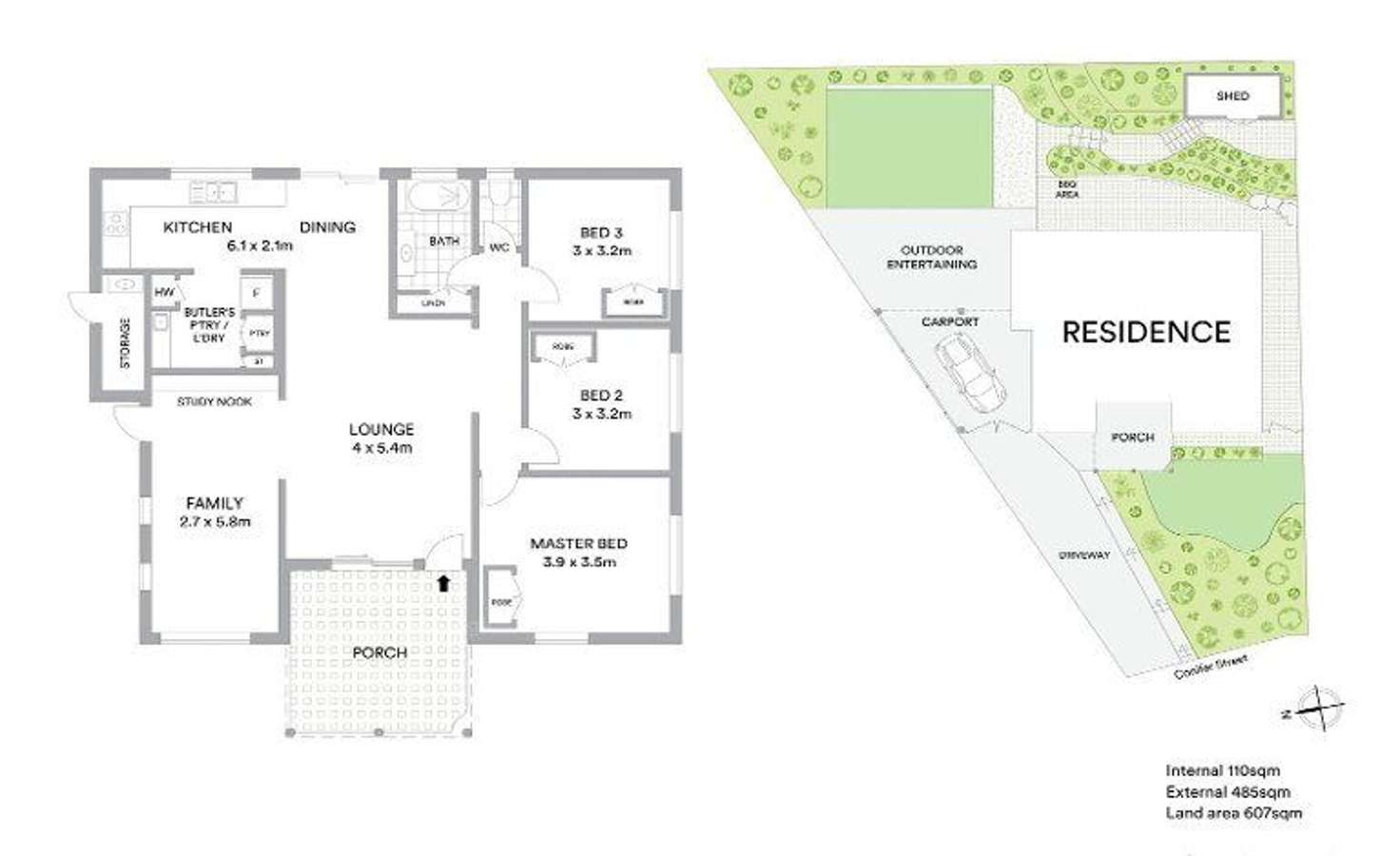 Floorplan of Homely house listing, 33 Conifer Street, Alderley QLD 4051