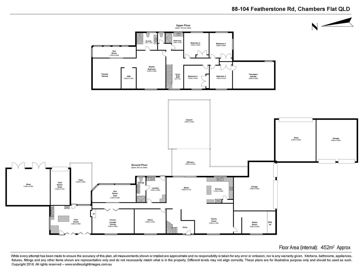 Floorplan of Homely house listing, 88-104 Featherstone Road, Chambers Flat QLD 4133