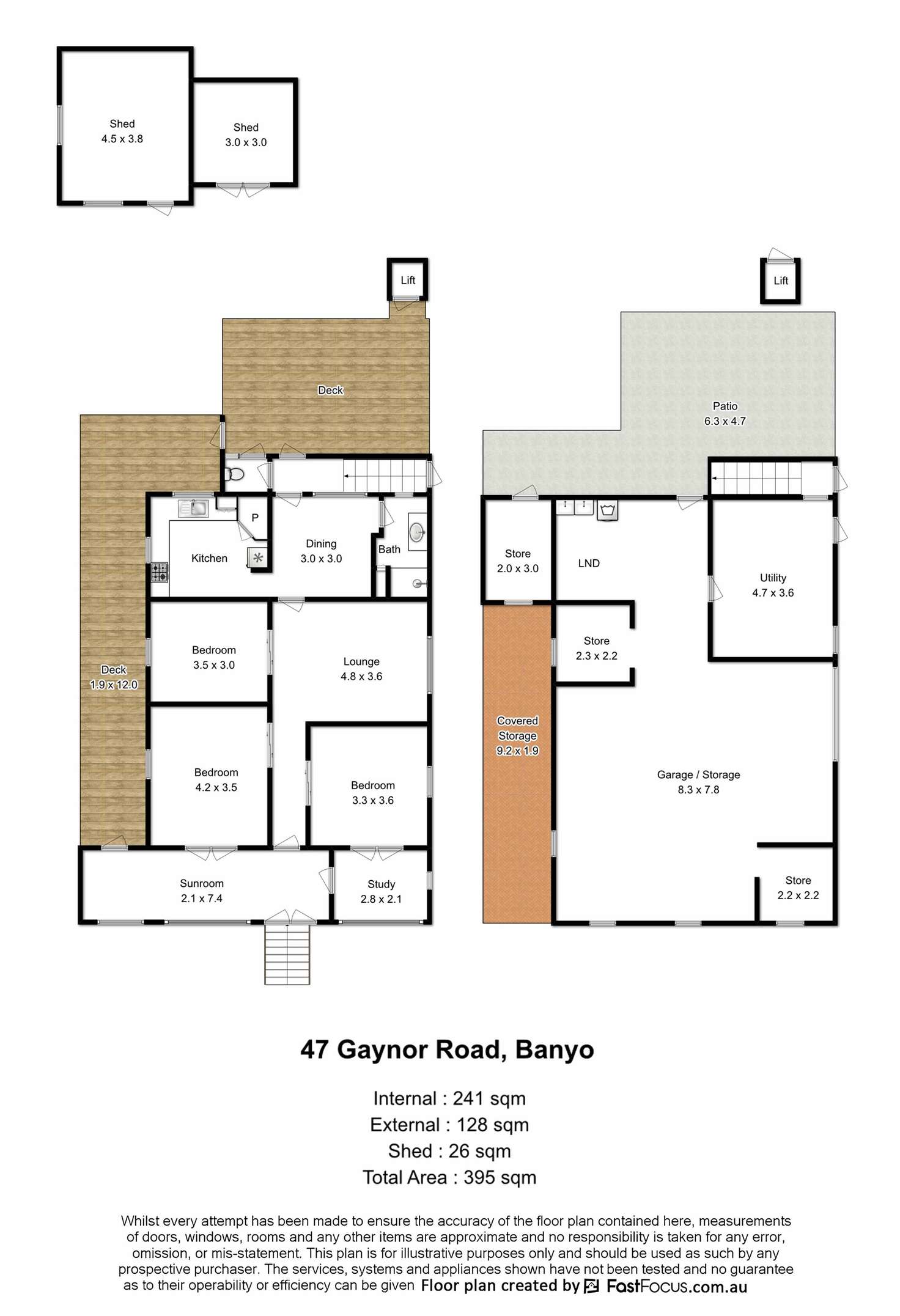 Floorplan of Homely house listing, 47 Gaynor Road, Banyo QLD 4014