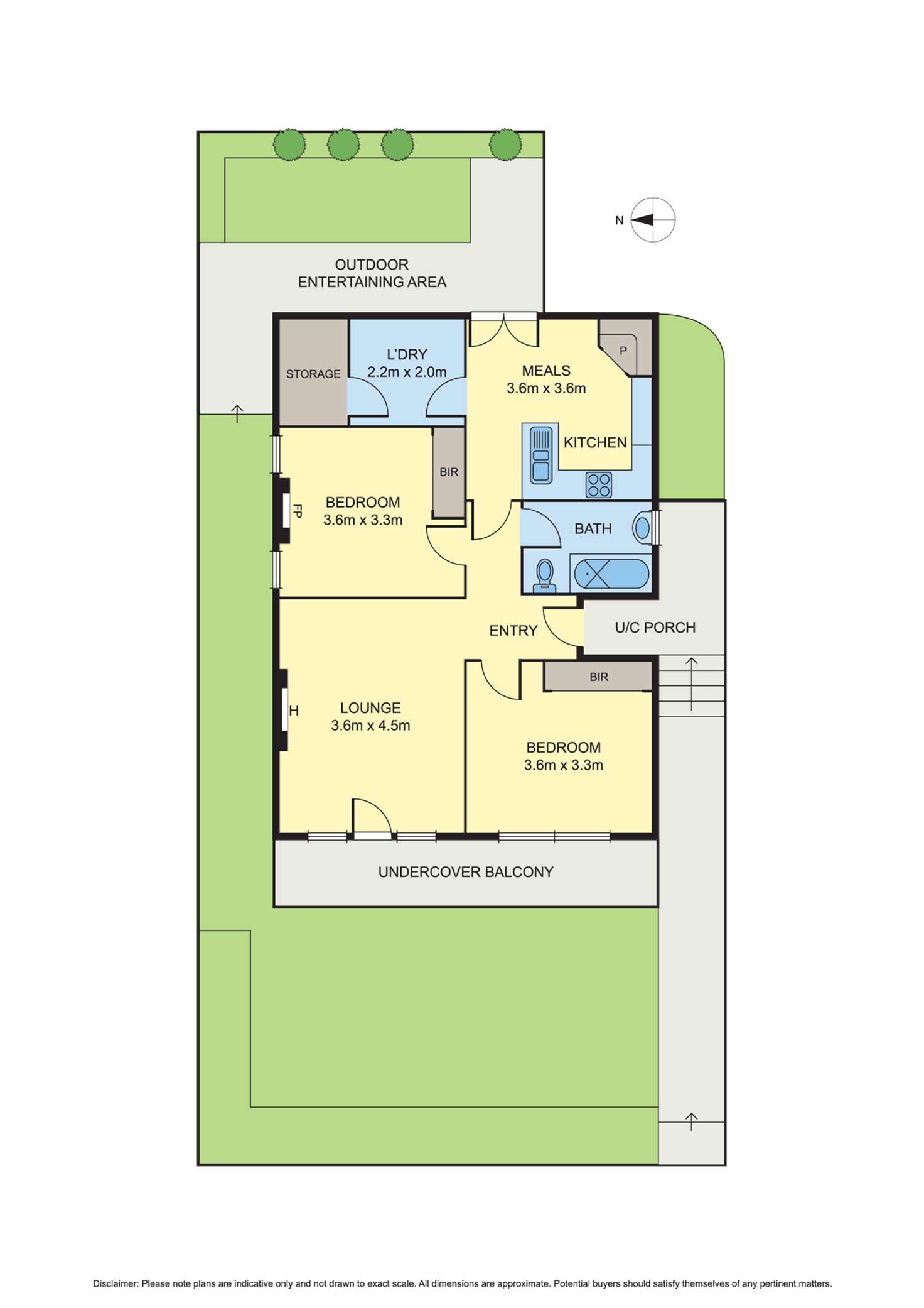 Floorplan of Homely house listing, 22 Henderson Street, Brunswick West VIC 3055