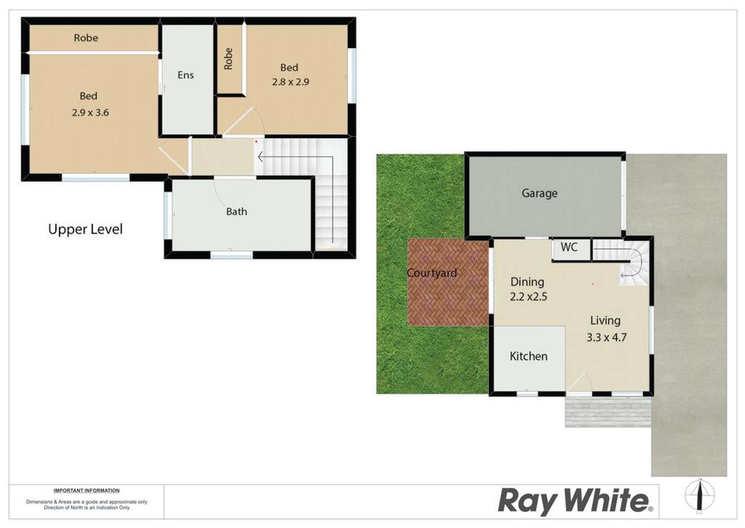Floorplan of Homely townhouse listing, 1/134 Marsden Street, Shortland NSW 2307