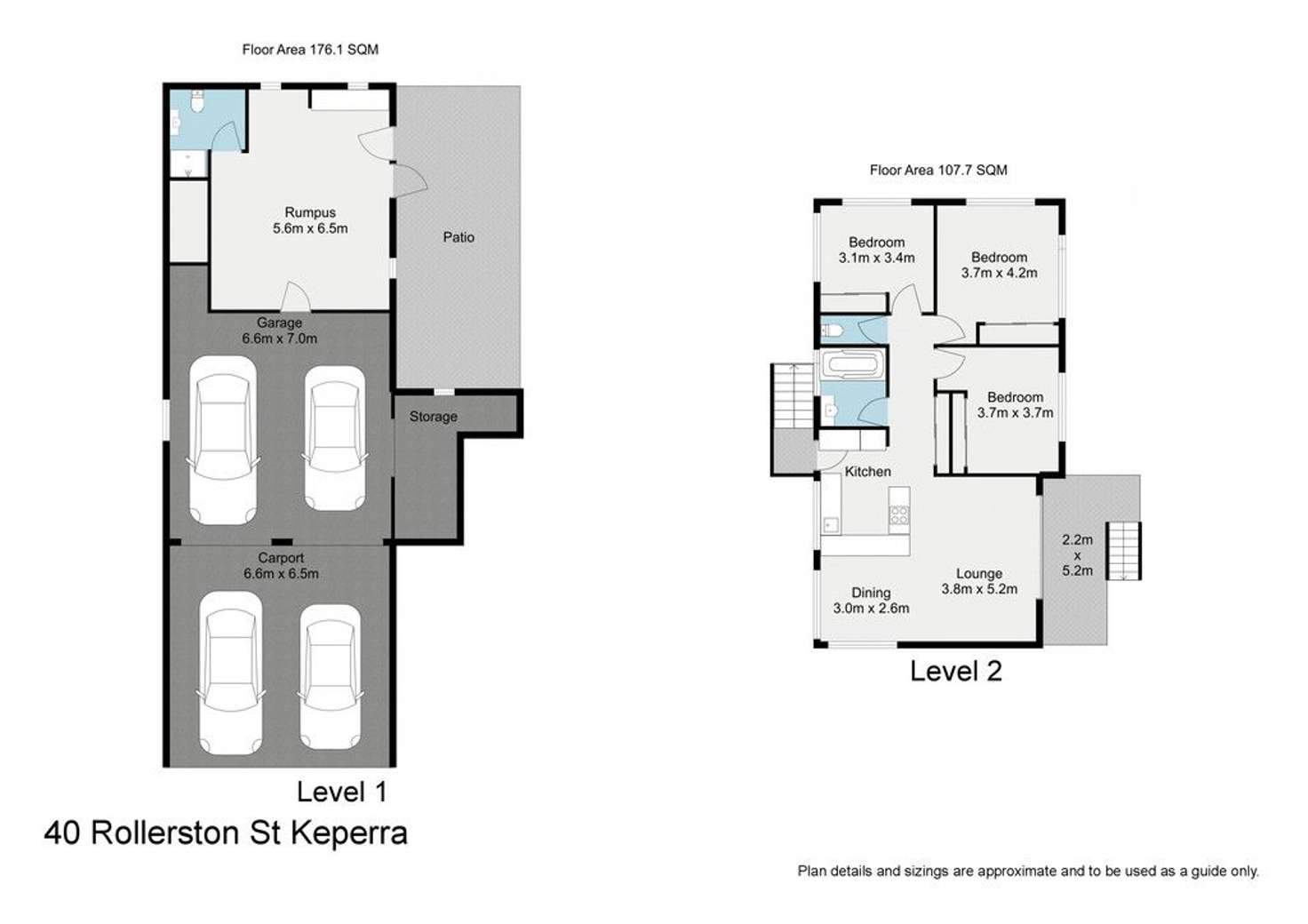 Floorplan of Homely house listing, 38 Rolleston Street, Keperra QLD 4054