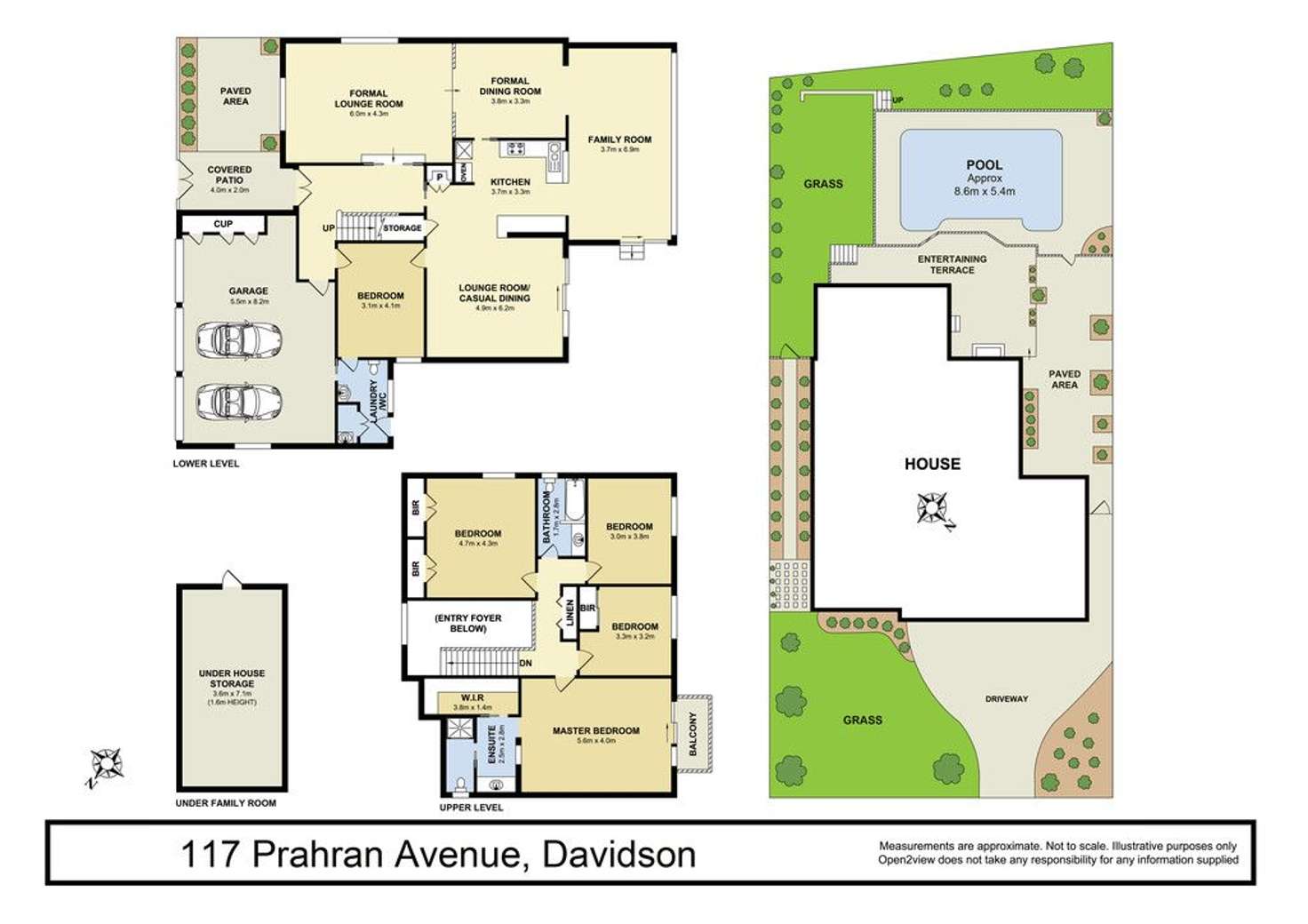 Floorplan of Homely house listing, 117 Prahran Avenue, Davidson NSW 2085