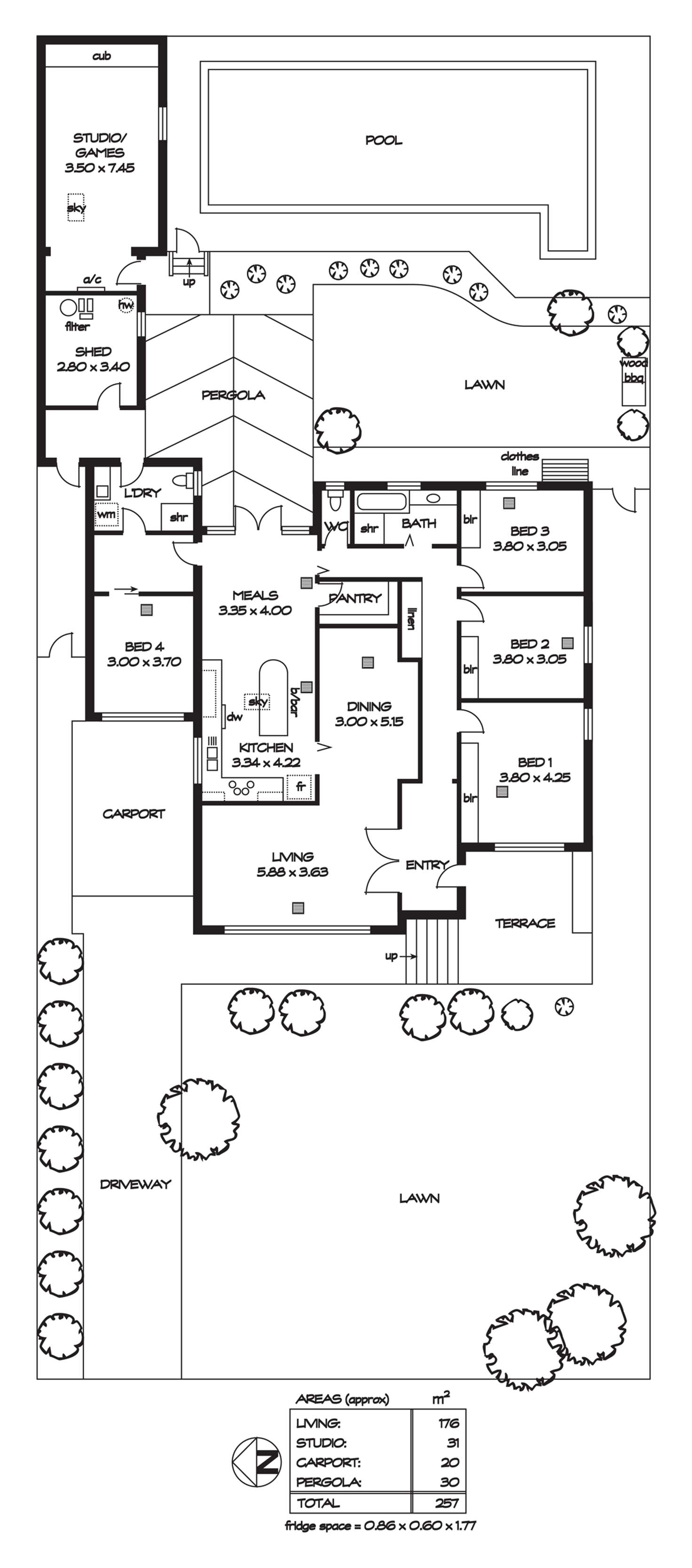 Floorplan of Homely house listing, 104 Penfold Road, Wattle Park SA 5066