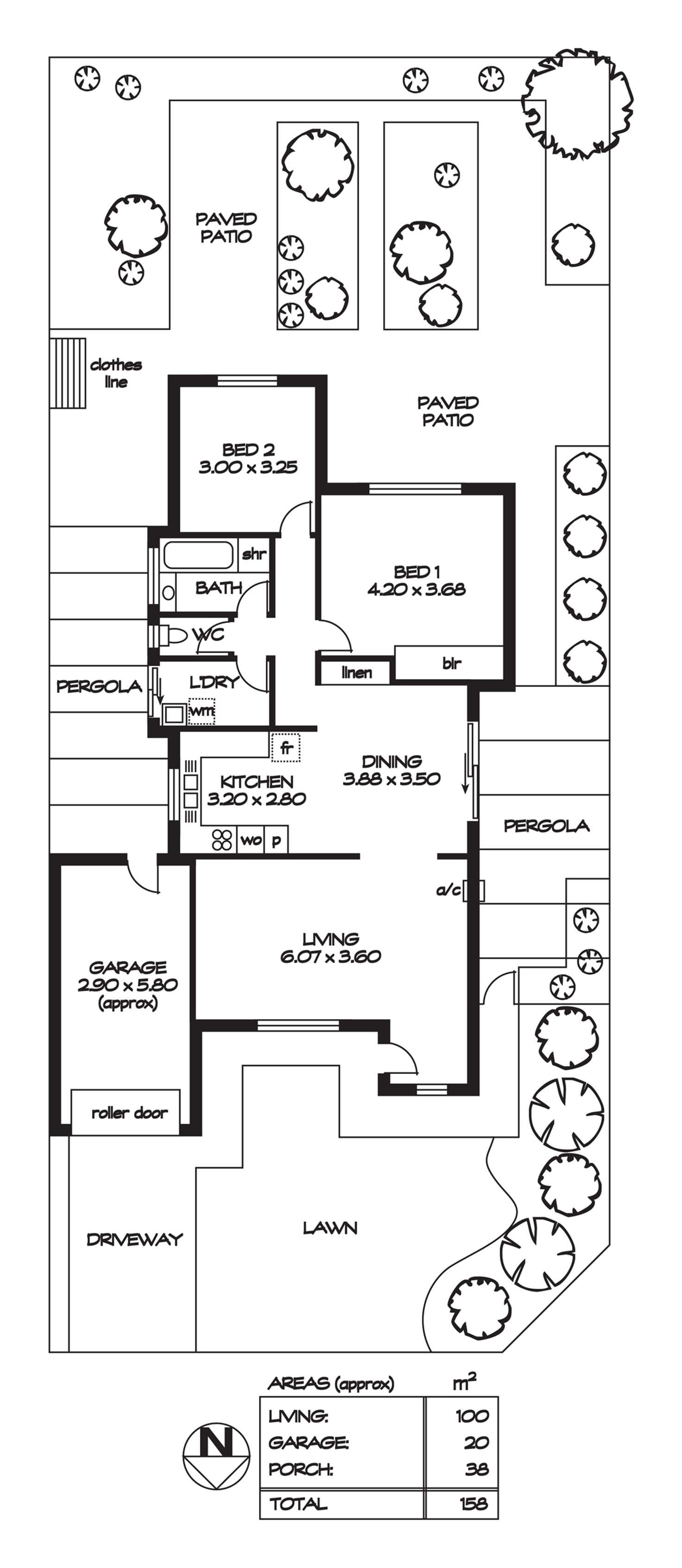 Floorplan of Homely house listing, 3/43 Edinburgh Road, Modbury SA 5092