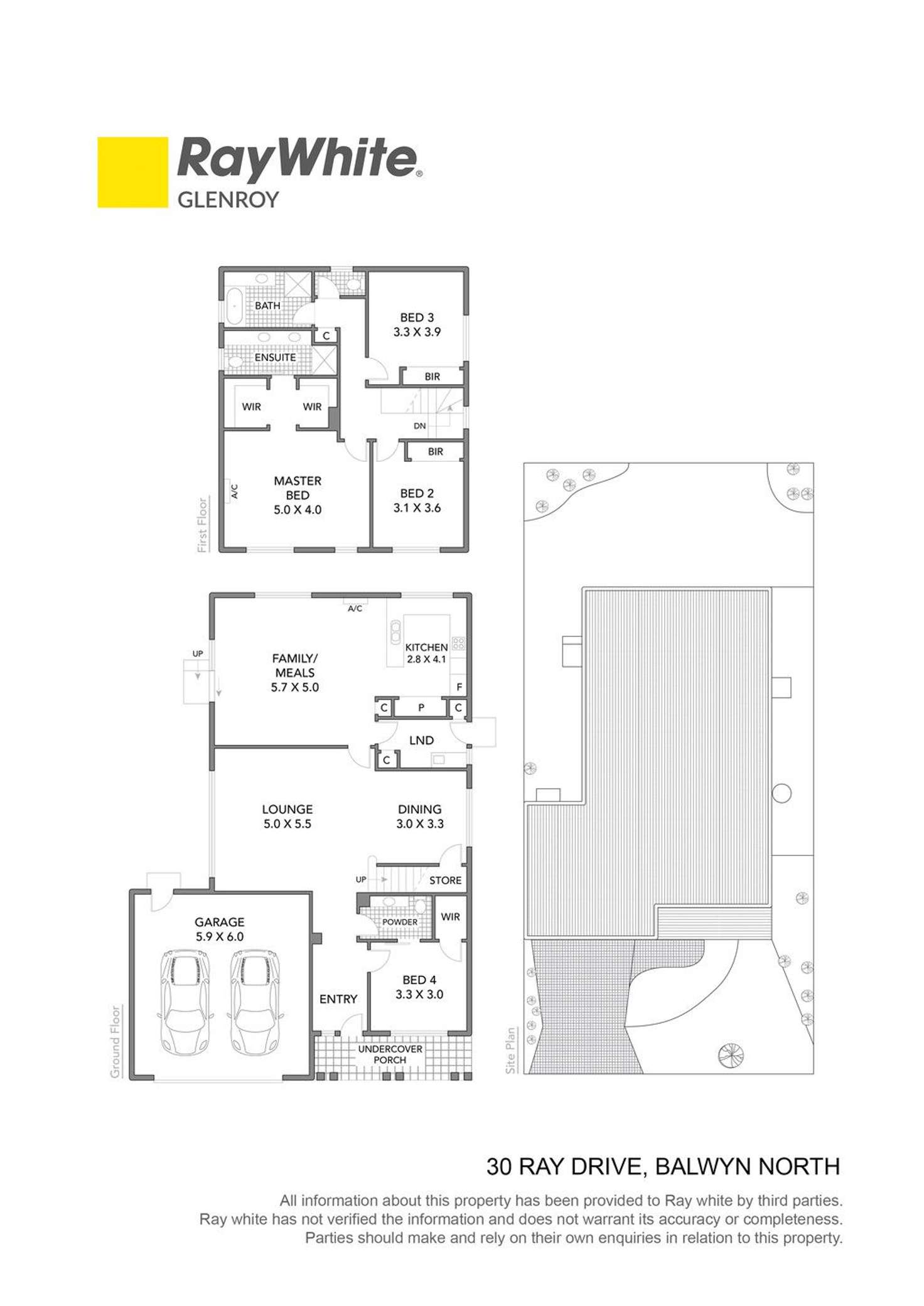 Floorplan of Homely house listing, 30 Ray Drive, Balwyn North VIC 3104