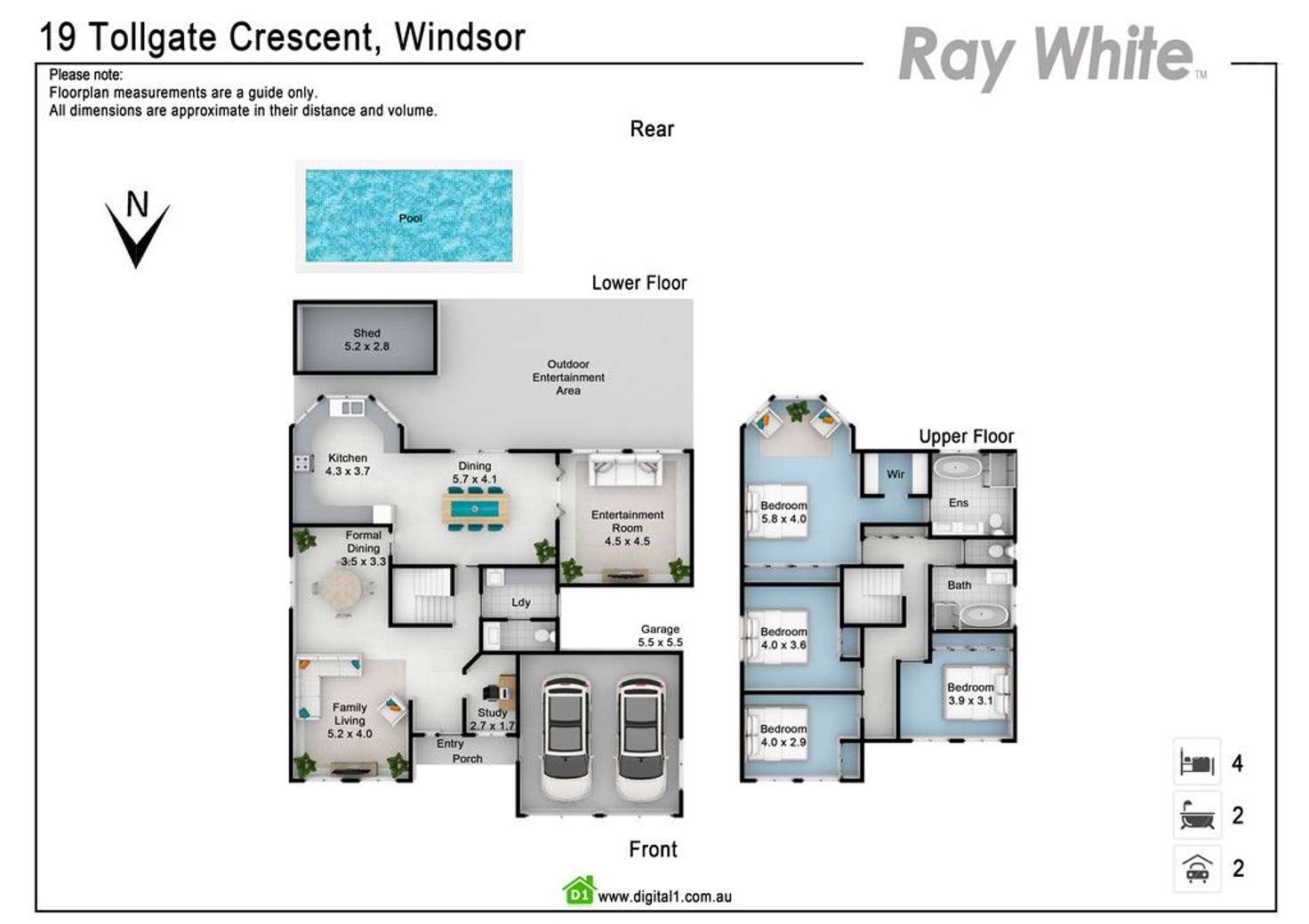 Floorplan of Homely house listing, 19 Tollgate Crescent, Windsor NSW 2756