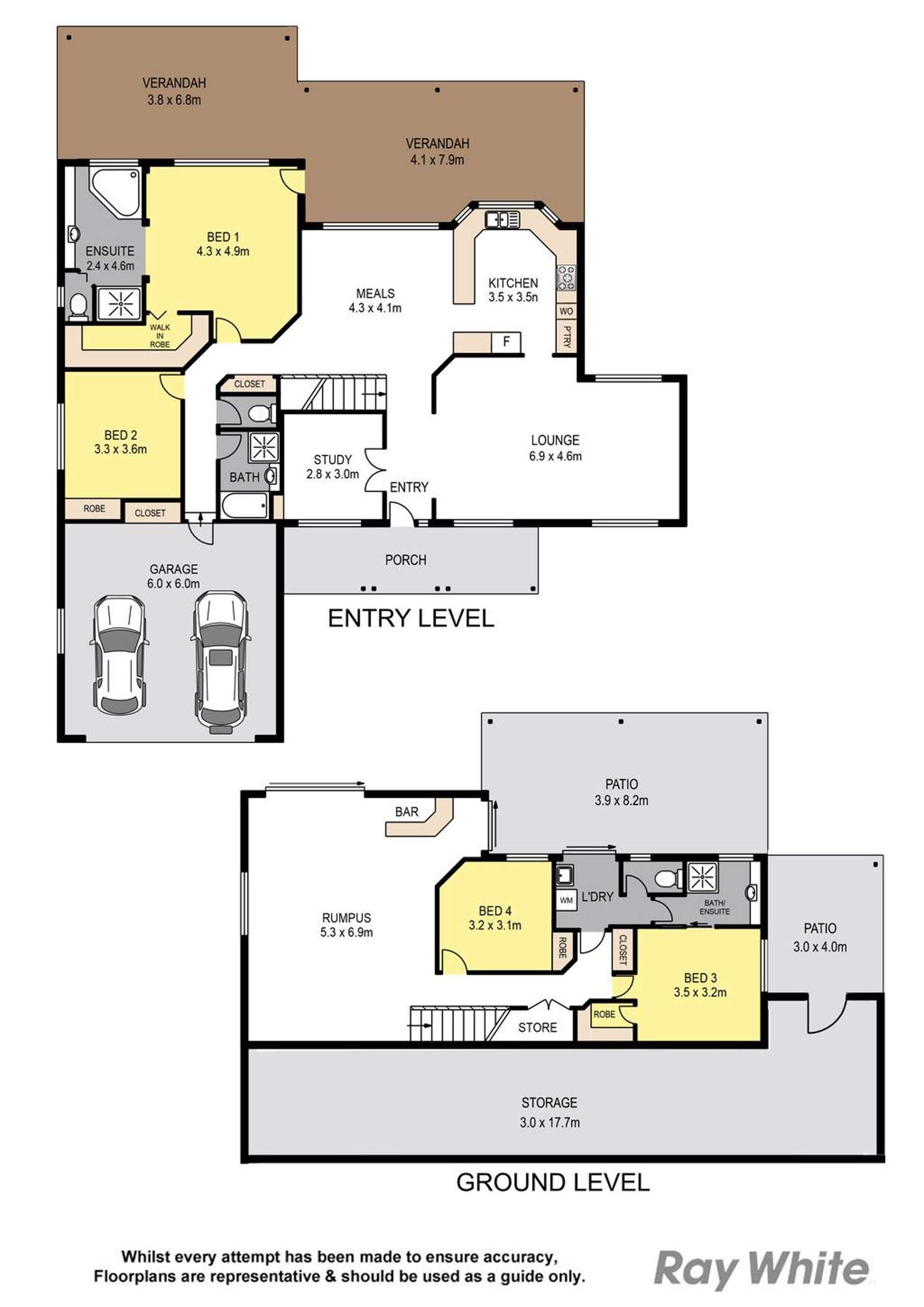 Floorplan of Homely house listing, 4 Edgewater Court, Murrumba Downs QLD 4503