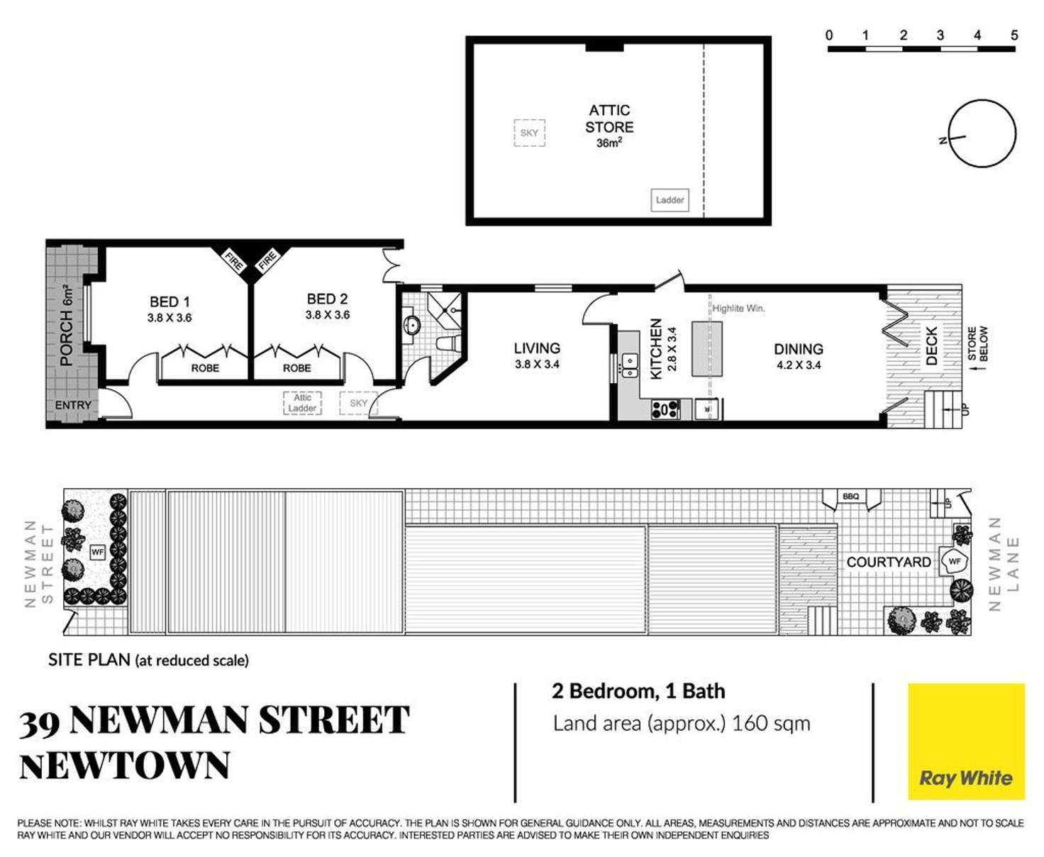 Floorplan of Homely house listing, 39 Newman Street, Newtown NSW 2042