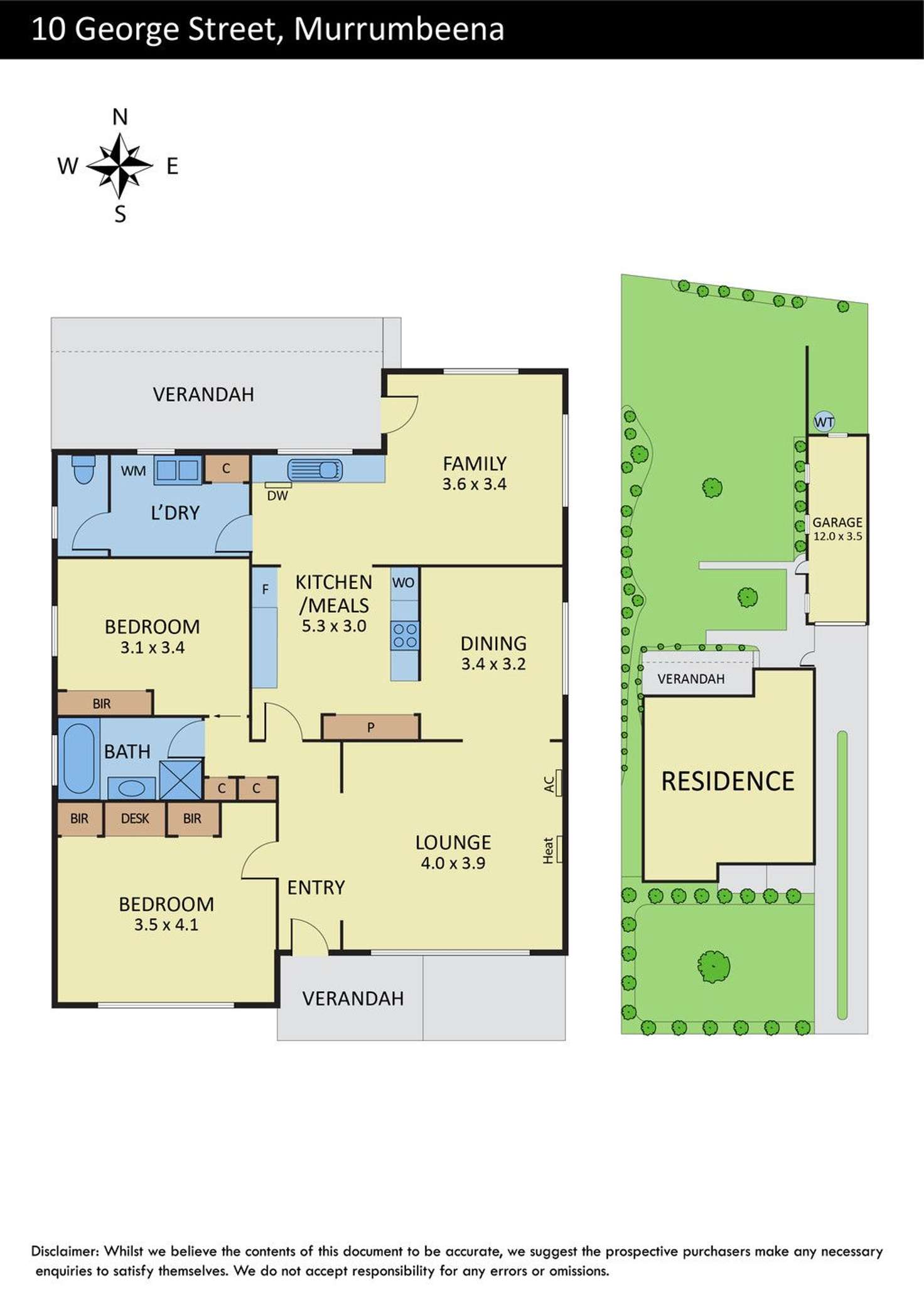 Floorplan of Homely house listing, 10 George Street, Murrumbeena VIC 3163