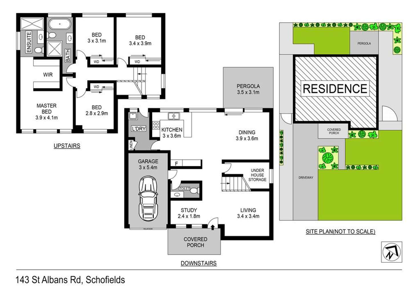 Floorplan of Homely house listing, 143 St Albans Road, Schofields NSW 2762