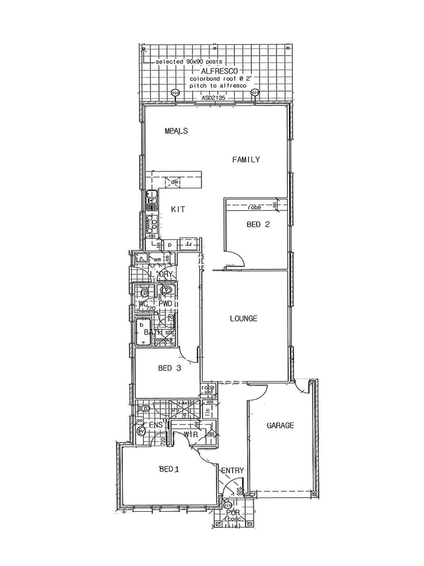 Floorplan of Homely house listing, 26 Vasey Street, Greenacres SA 5086