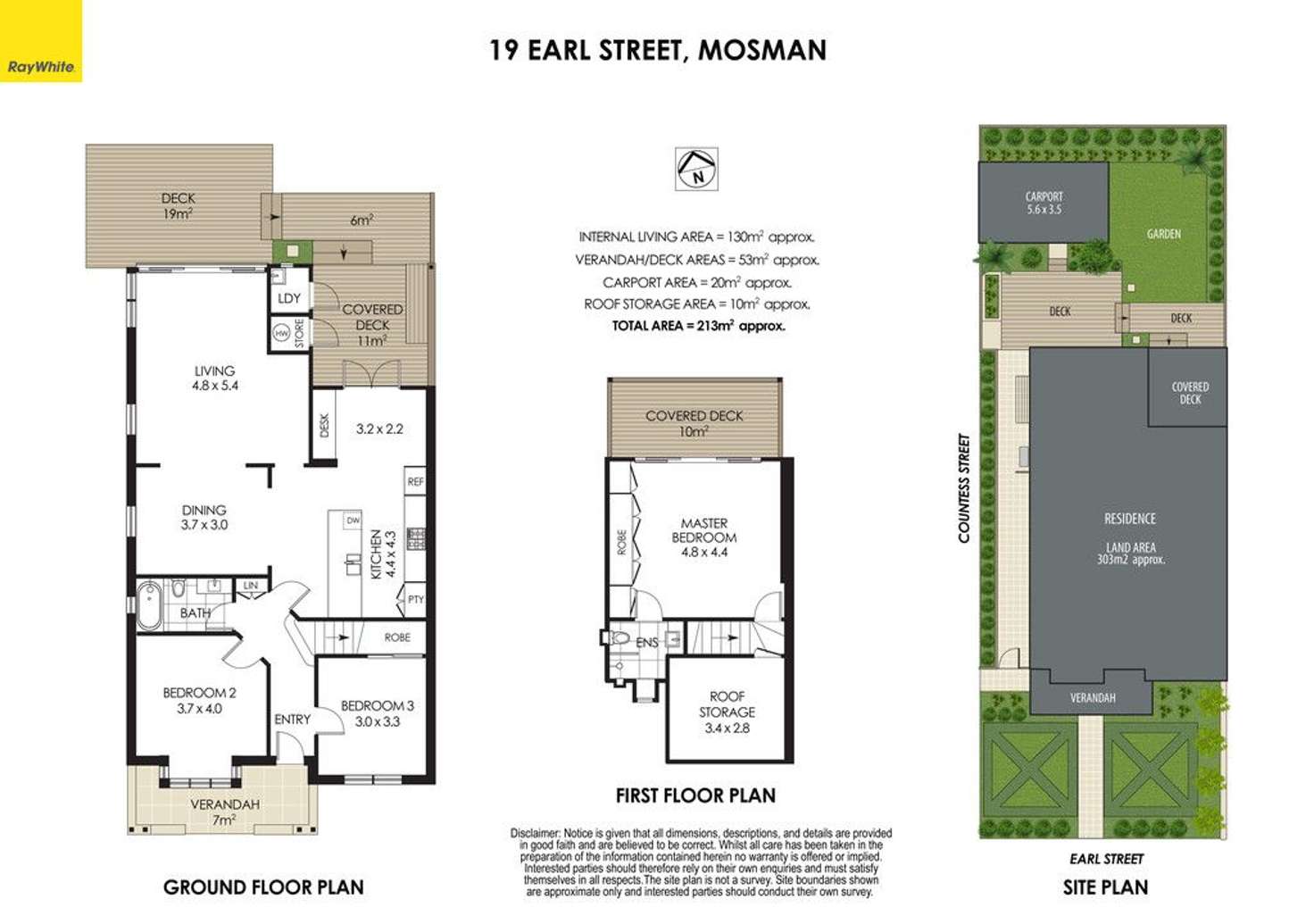 Floorplan of Homely house listing, 19 Earl Street, Mosman NSW 2088