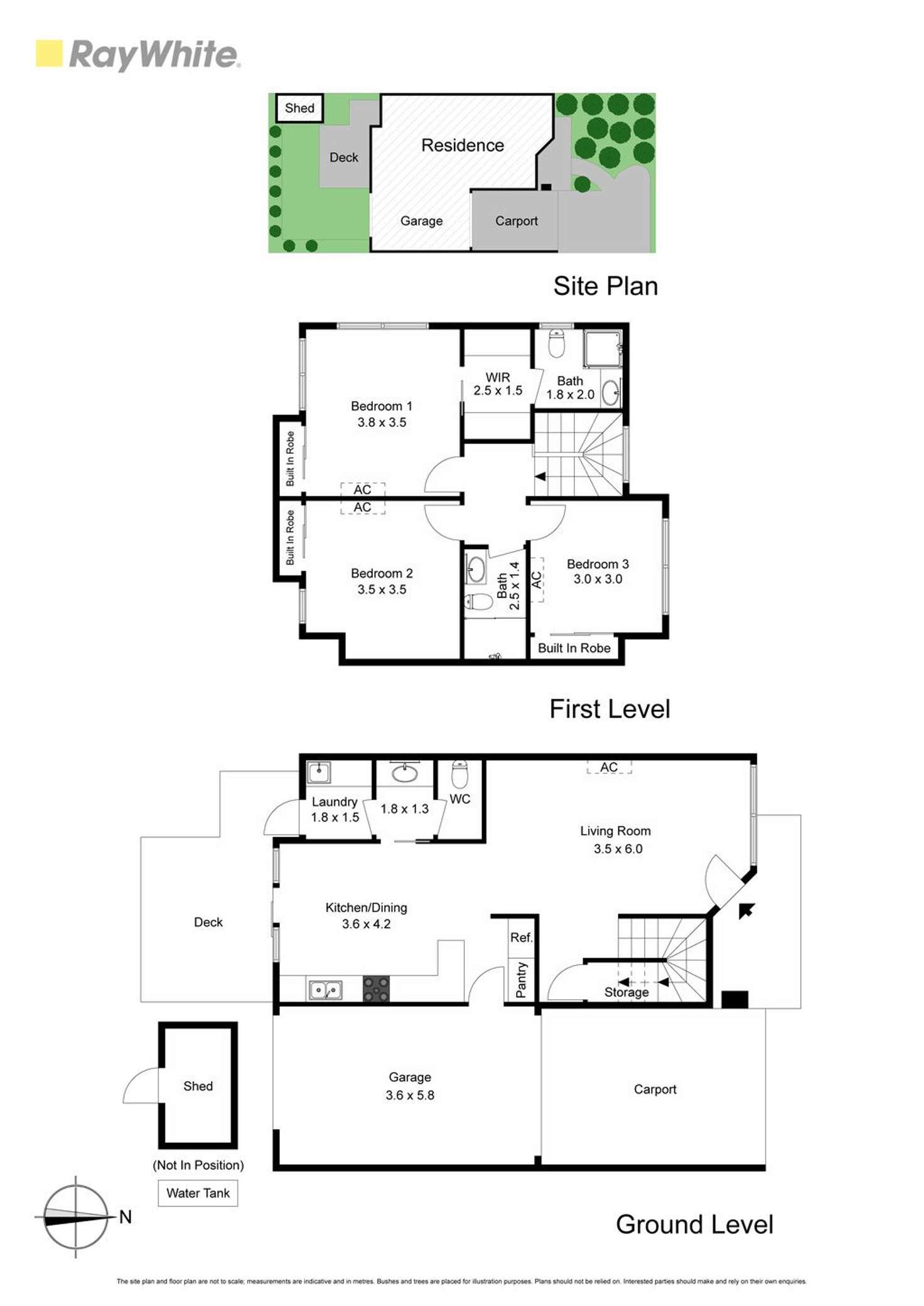 Floorplan of Homely townhouse listing, 2/18 Nonna Street, Oakleigh East VIC 3166
