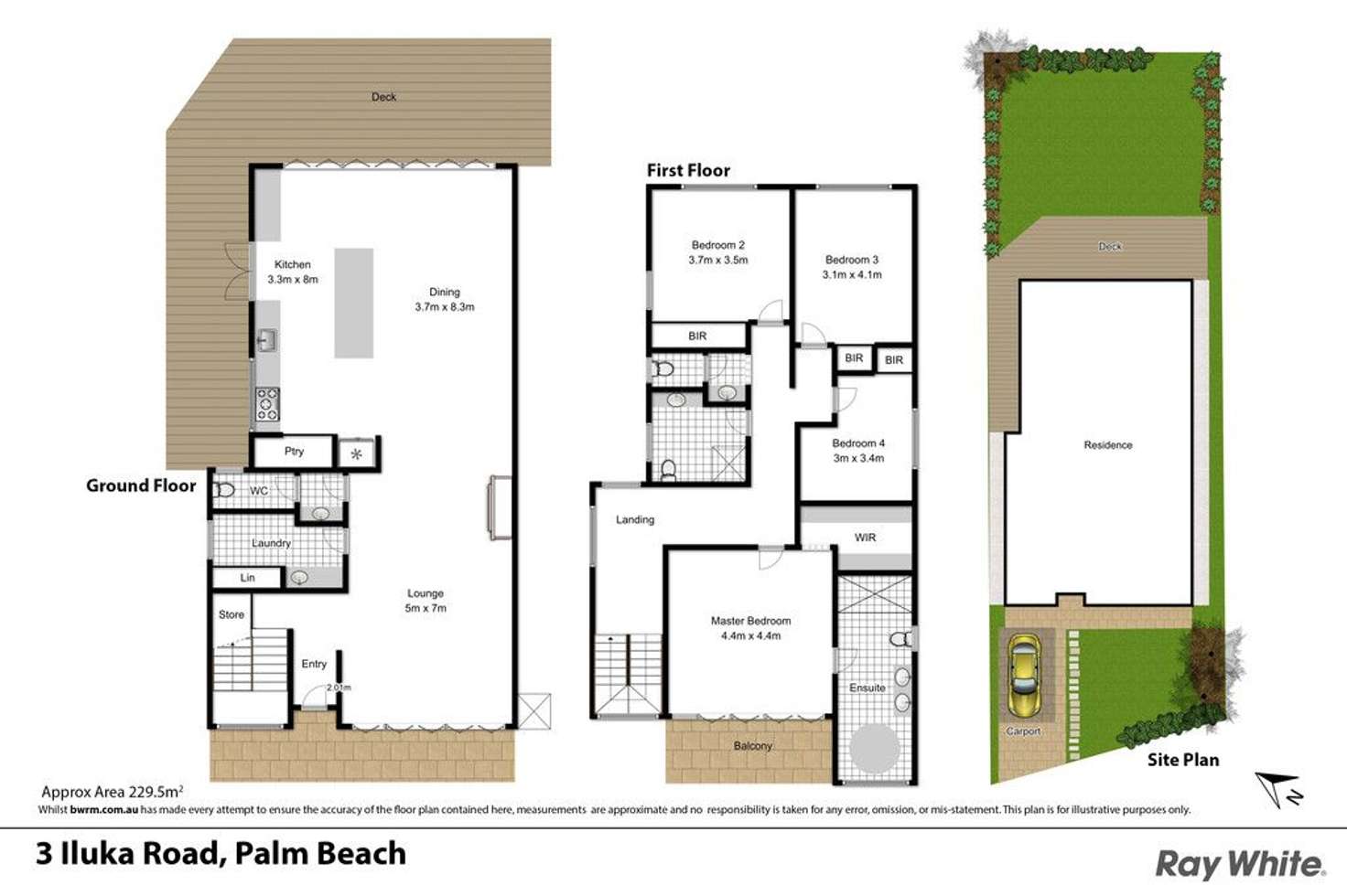 Floorplan of Homely house listing, 3 Iluka Road, Palm Beach NSW 2108