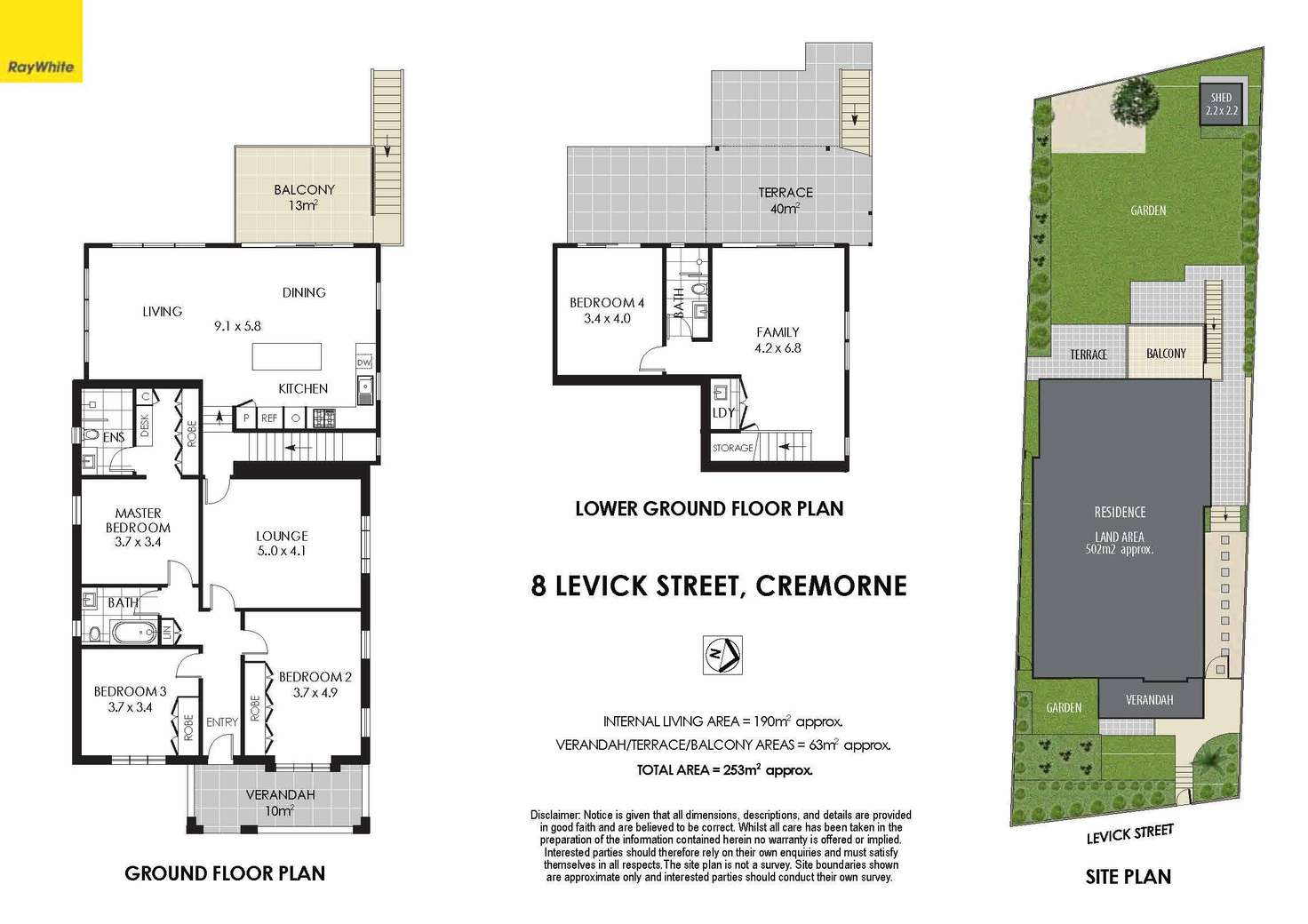 Floorplan of Homely house listing, 8 Levick Street, Cremorne NSW 2090