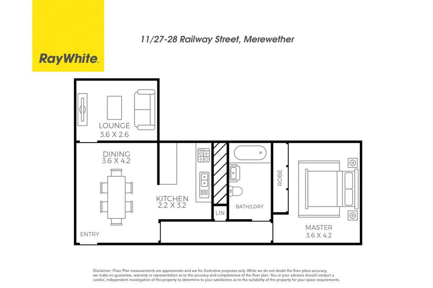 Floorplan of Homely unit listing, 11/27-28 Railway Street, Merewether NSW 2291