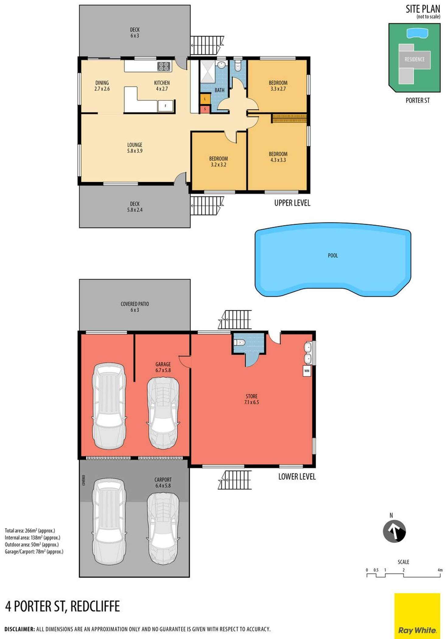 Floorplan of Homely house listing, 4 Porter Street, Redcliffe QLD 4020
