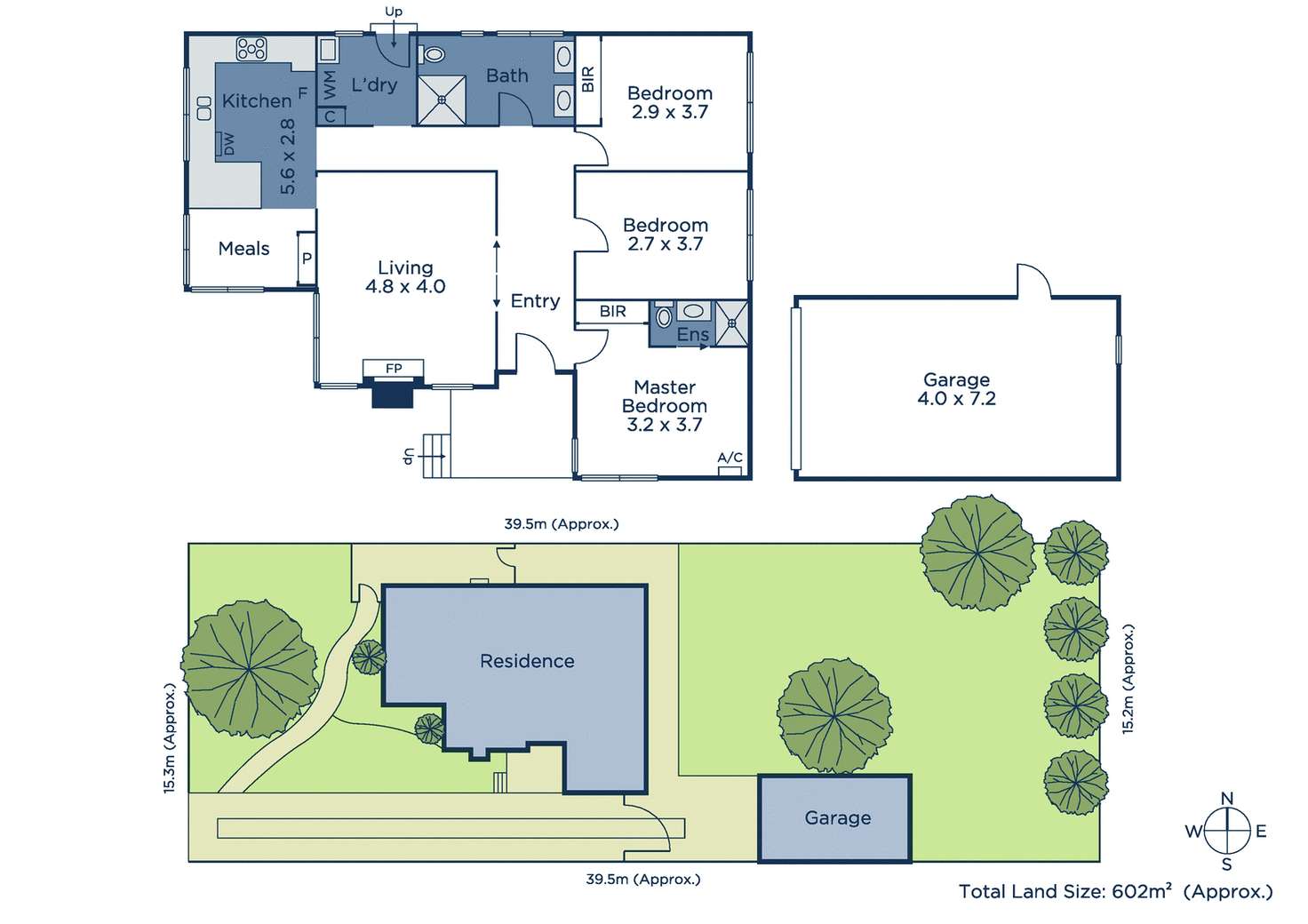 Floorplan of Homely house listing, 1 Lasiandra Avenue, Nunawading VIC 3131