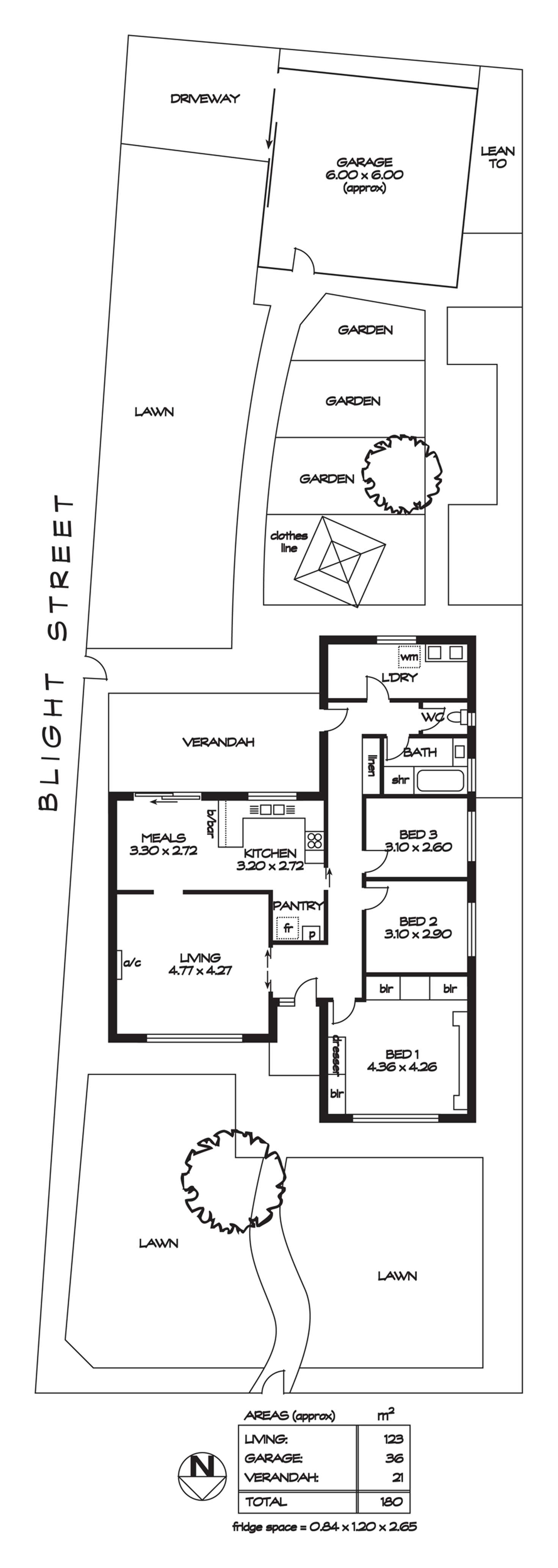 Floorplan of Homely house listing, 98A Hawker Street, Ridleyton SA 5008