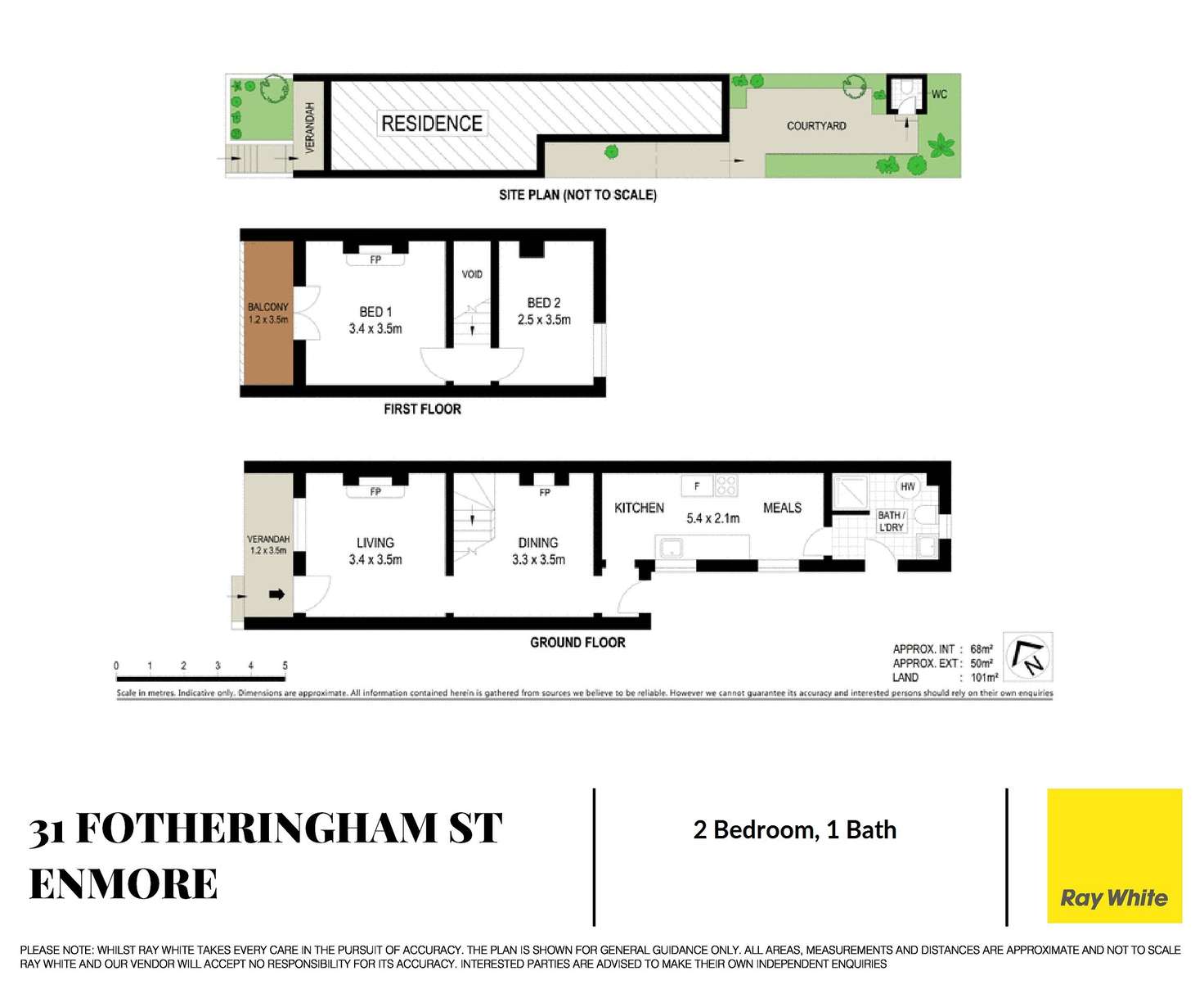 Floorplan of Homely house listing, 31 Fotheringham Street, Enmore NSW 2042